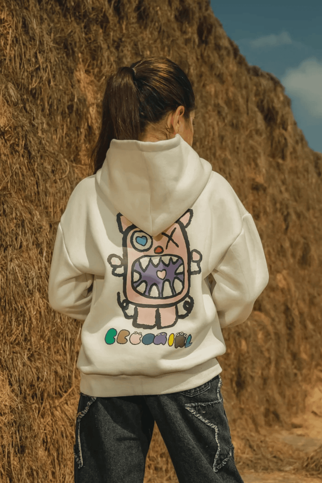 "Bebe Girl monster " hoody for girls