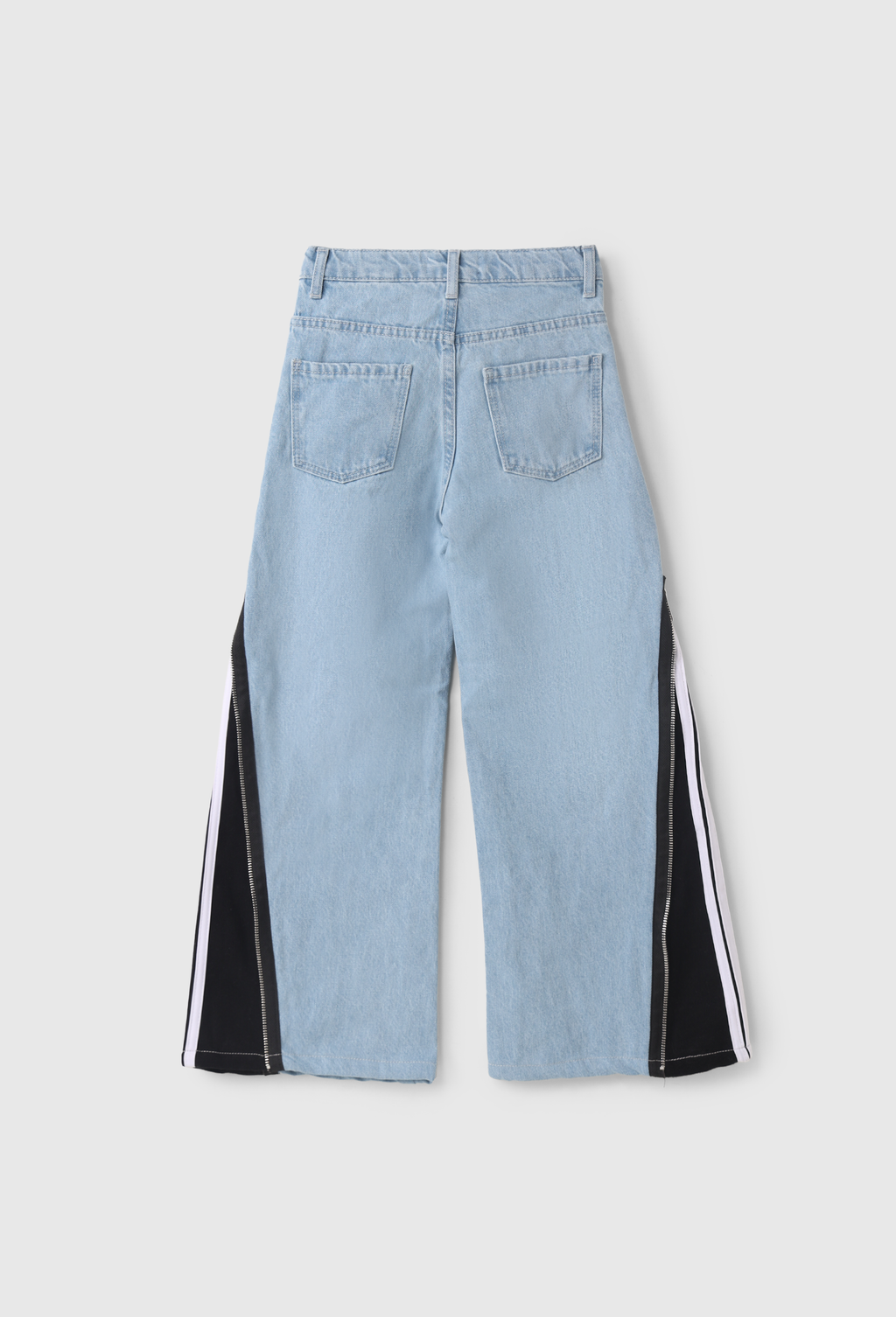 girls pant over size