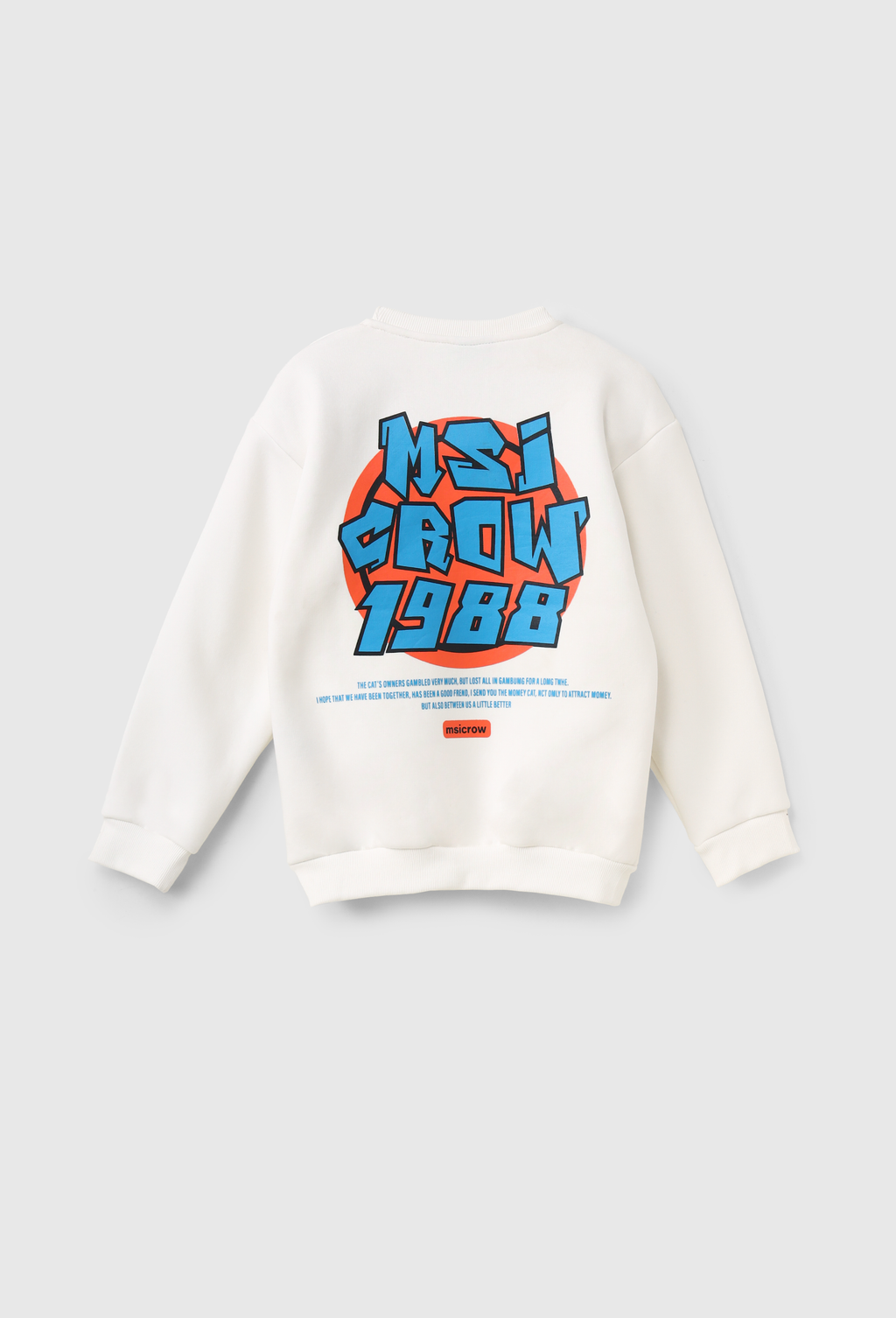 "MSI CROW 1988"Boys Sweatshirt