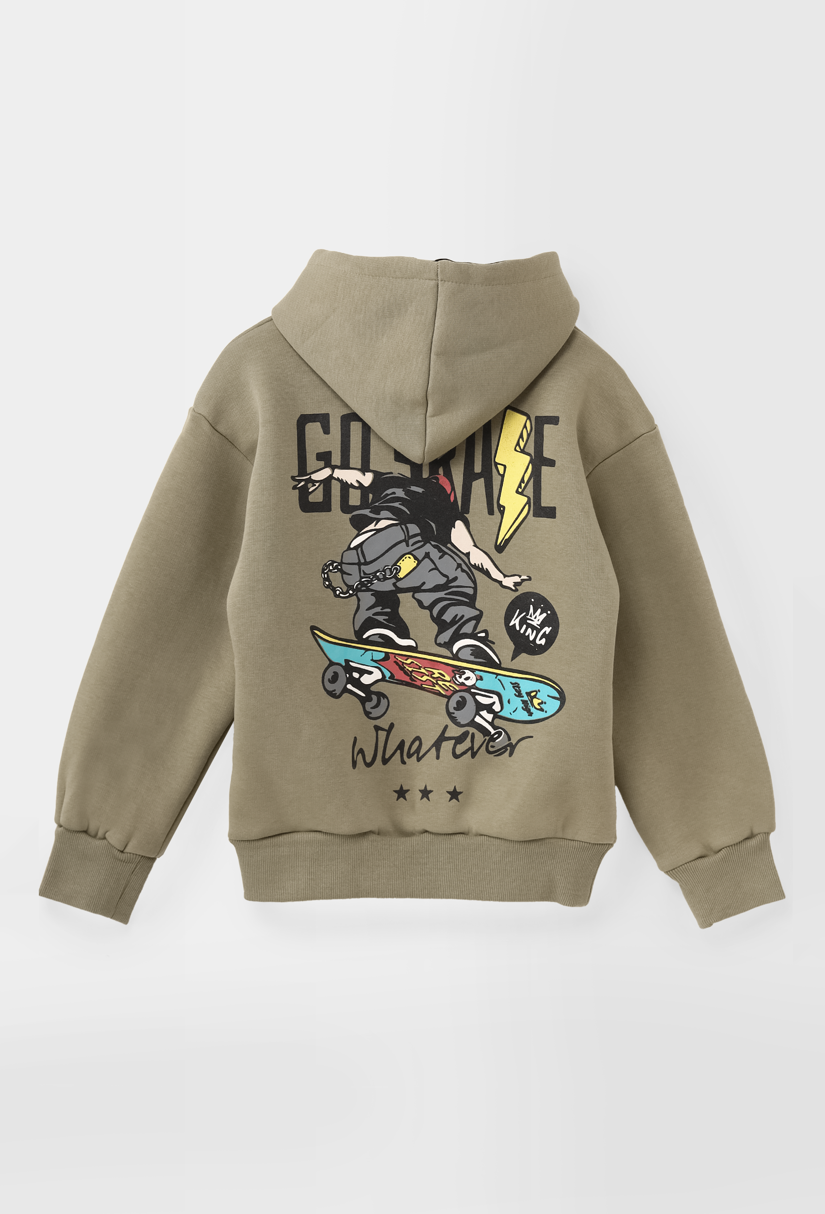 "GO SKATE "Boys hoodie