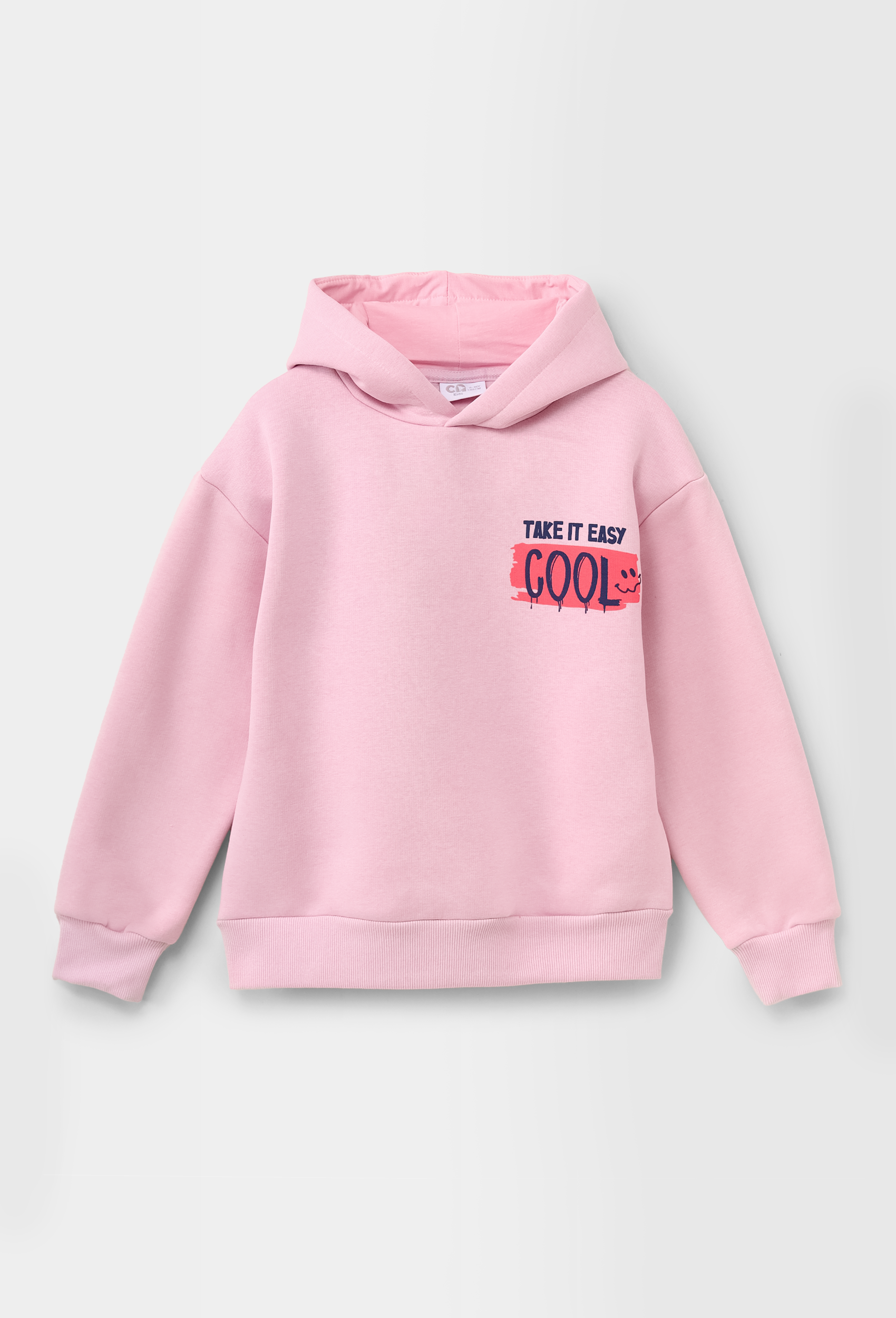 "TAKE IT EASY COOL " Girls hoodie