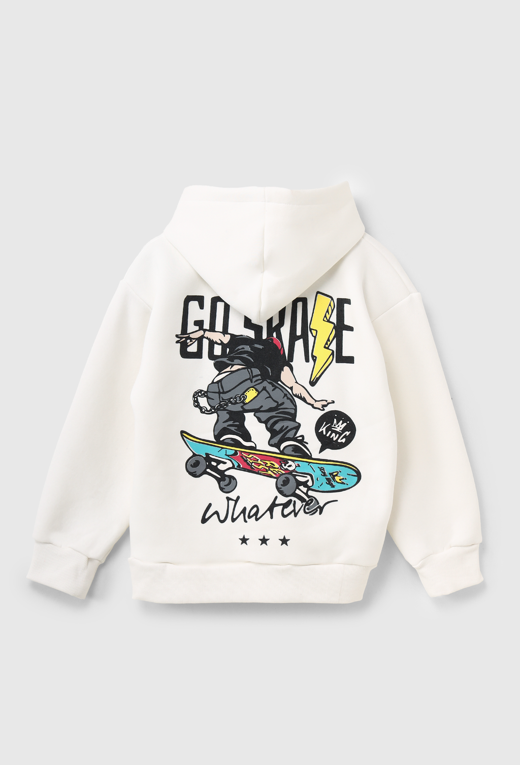 "GO SKATE "Boys hoodie