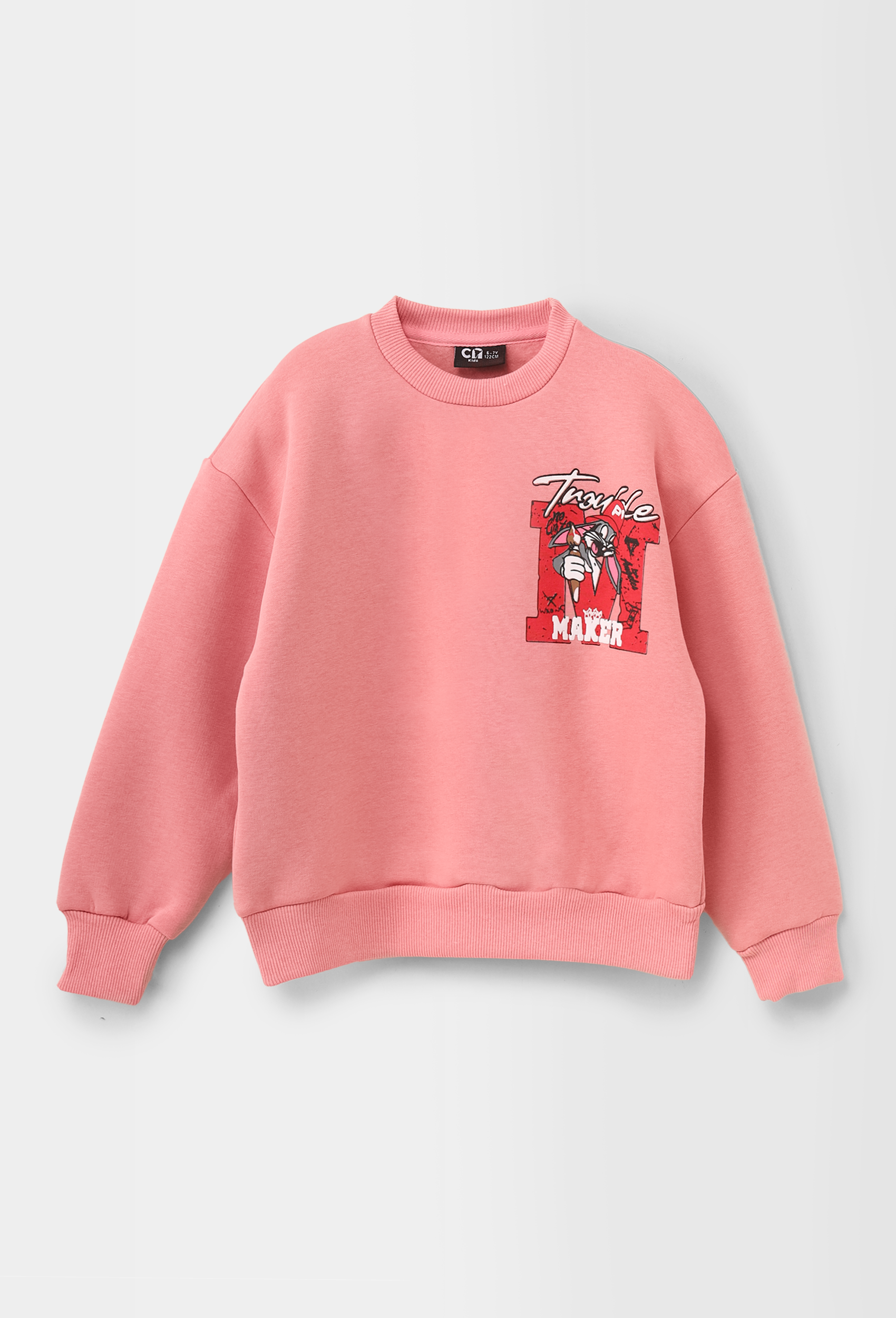 "Trouble MAKER "Girls Sweatshirts