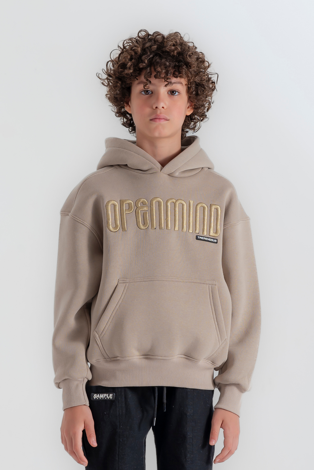 "OPENMIND" hoddie for boys