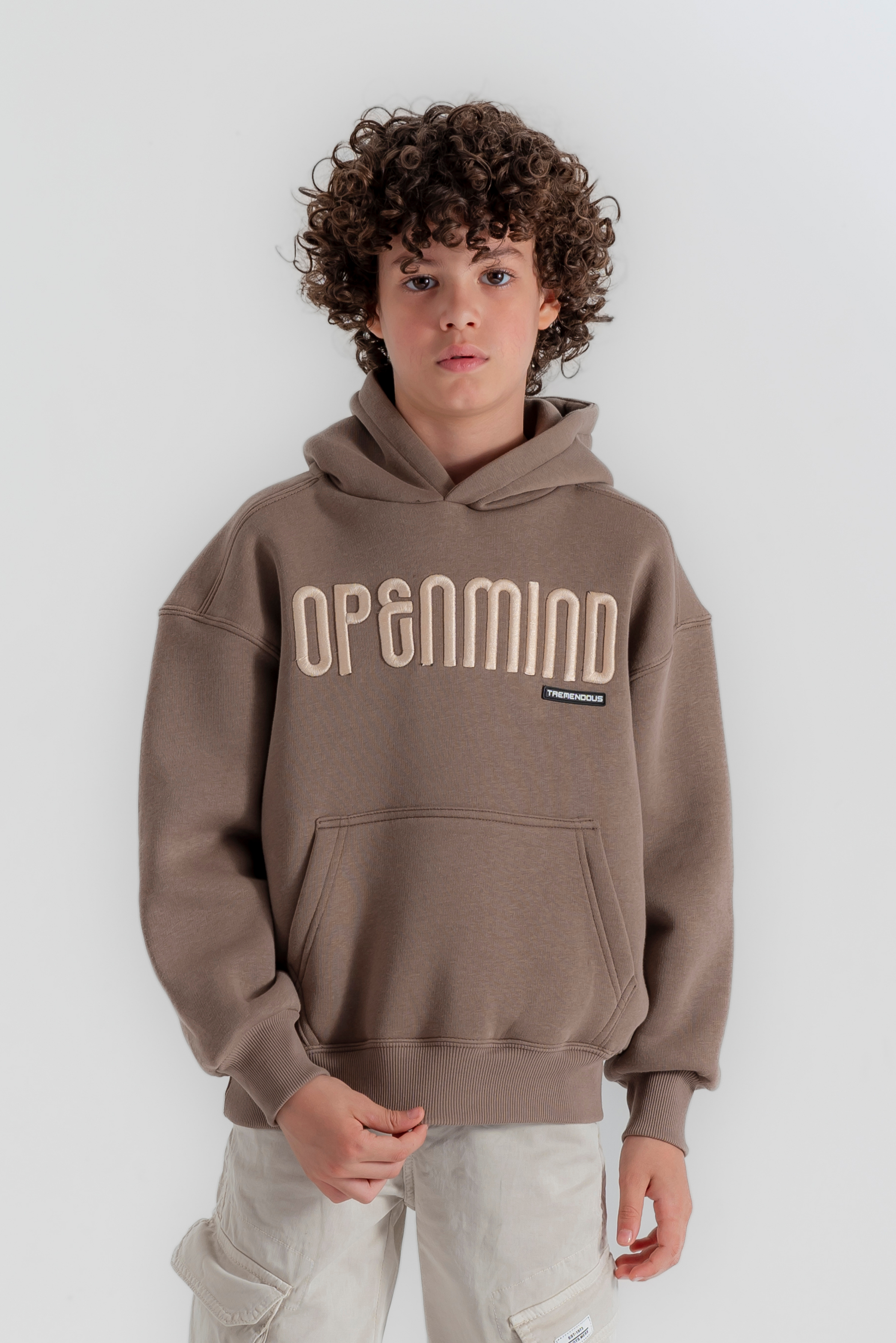 "OPENMIND" hoddie for boys