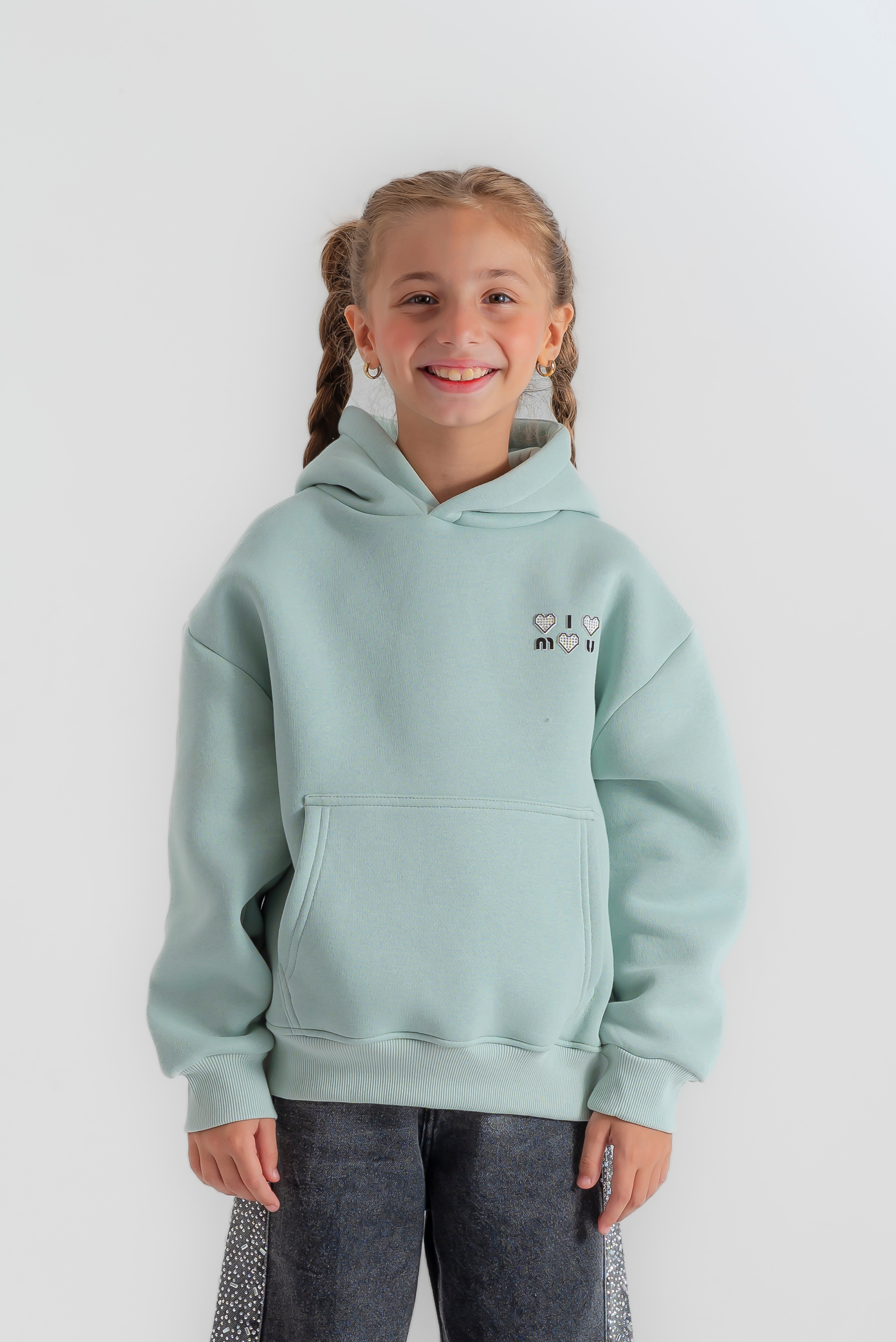 "The Subtle Stitch Hoodie"for girls