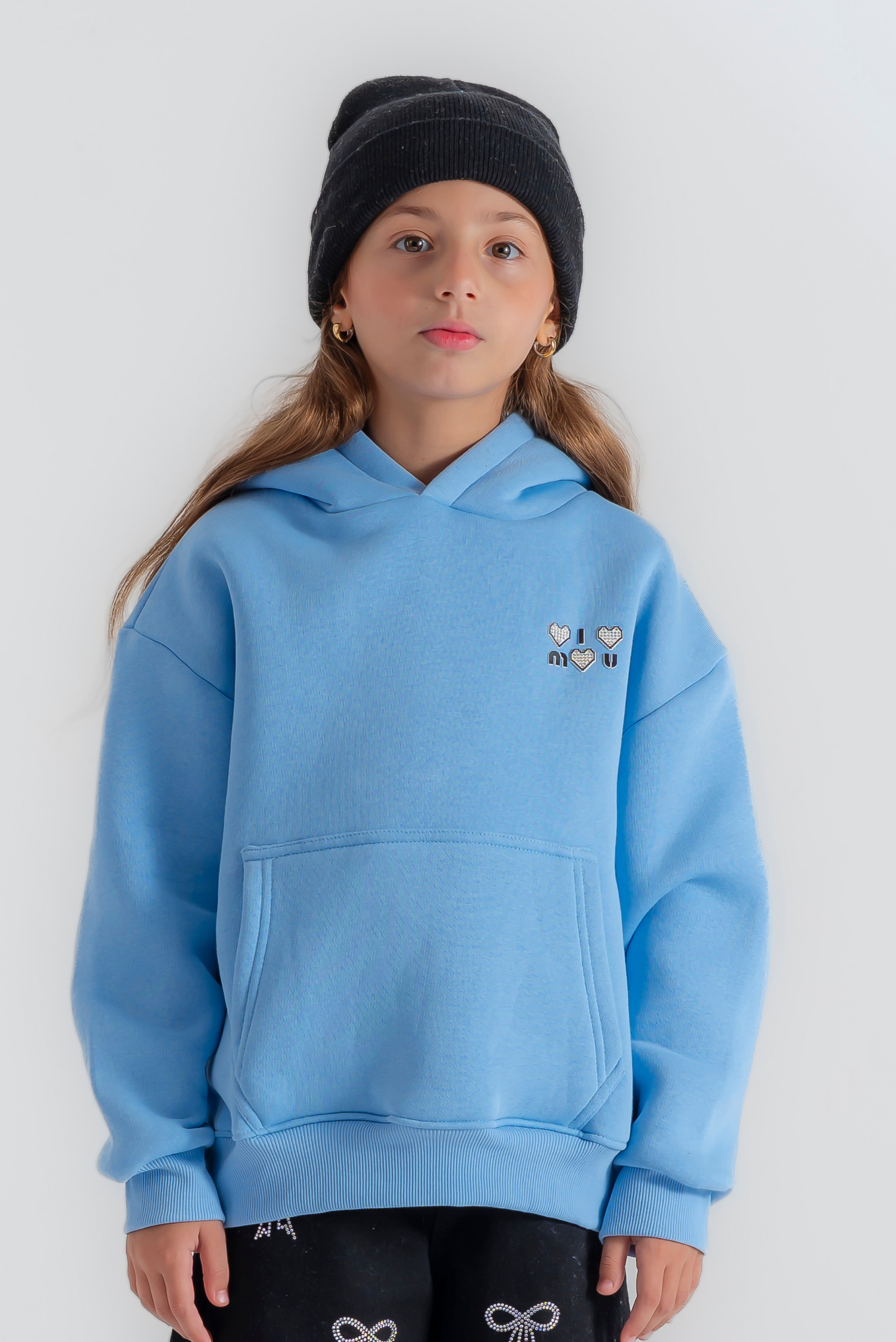 "The Subtle Stitch Hoodie"for girls