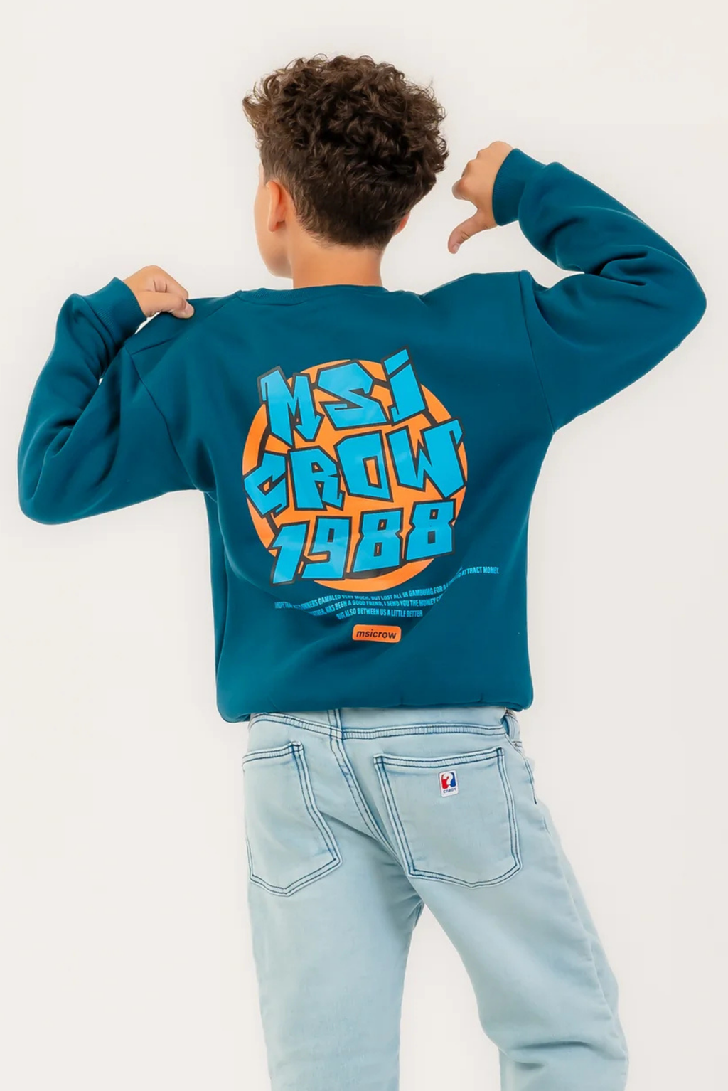 "MSI CROW 1988"Boys Sweatshirt