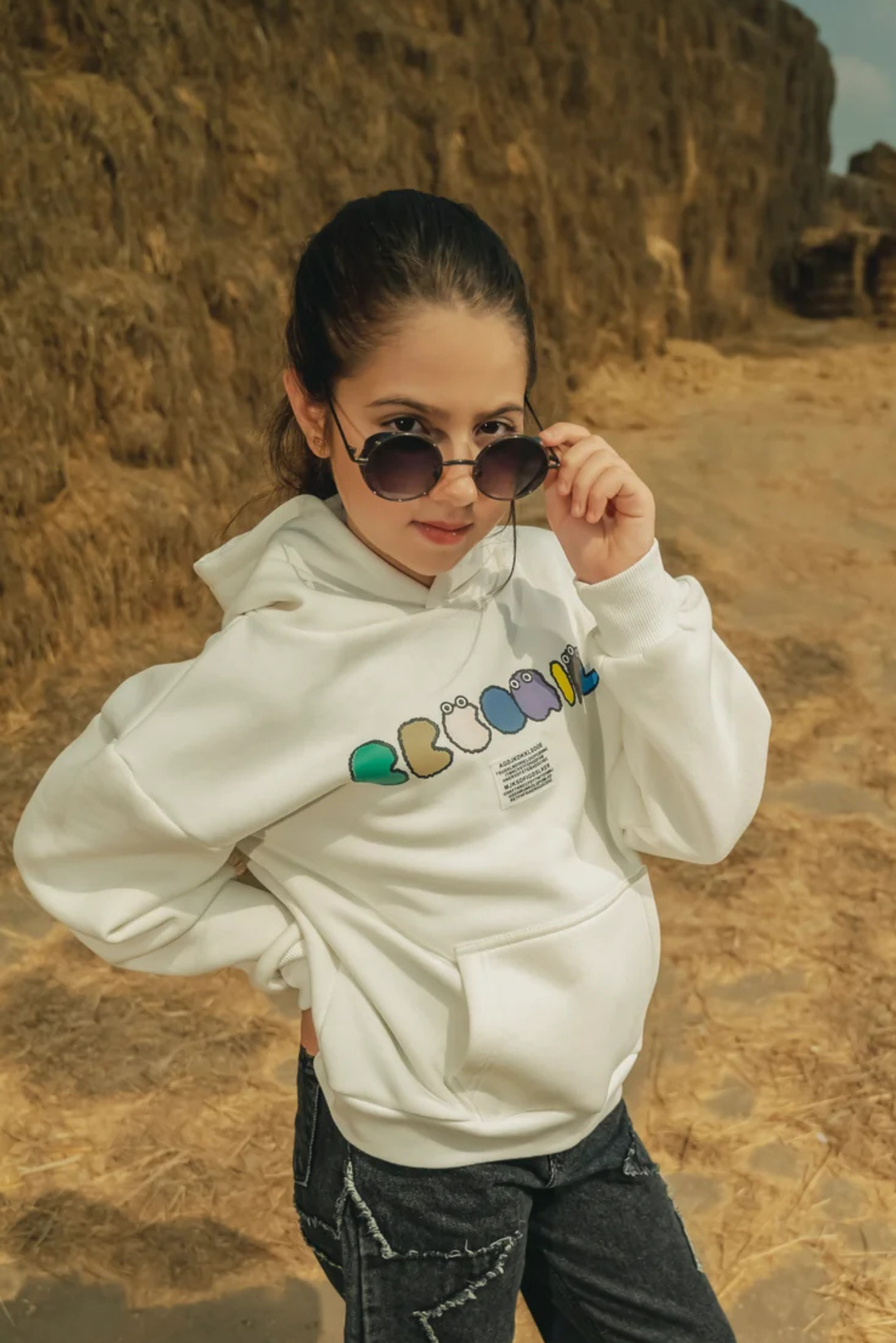 "Bebe Girl monster " hoody for girls