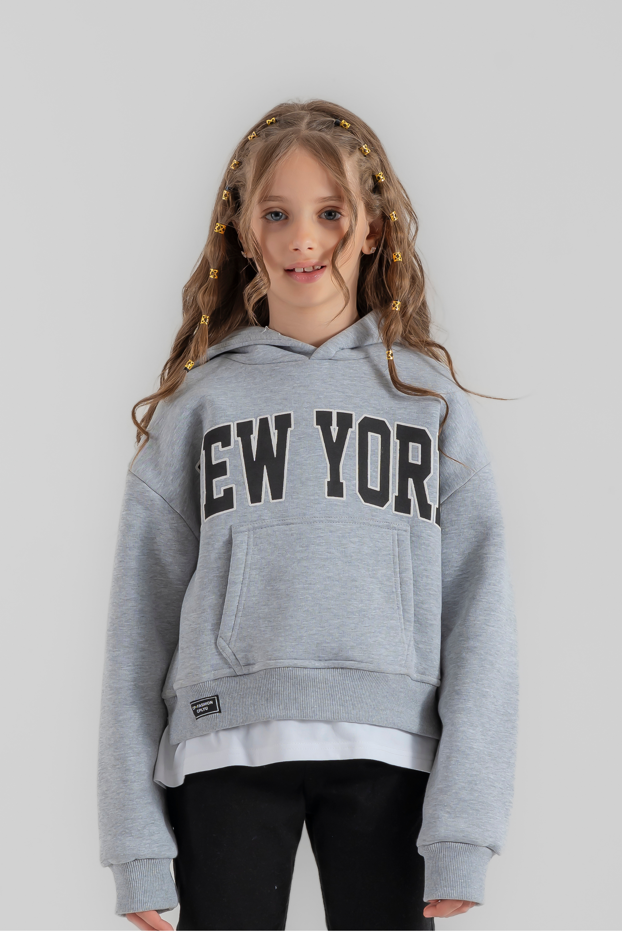 "NEW YORK" Girls hoodies