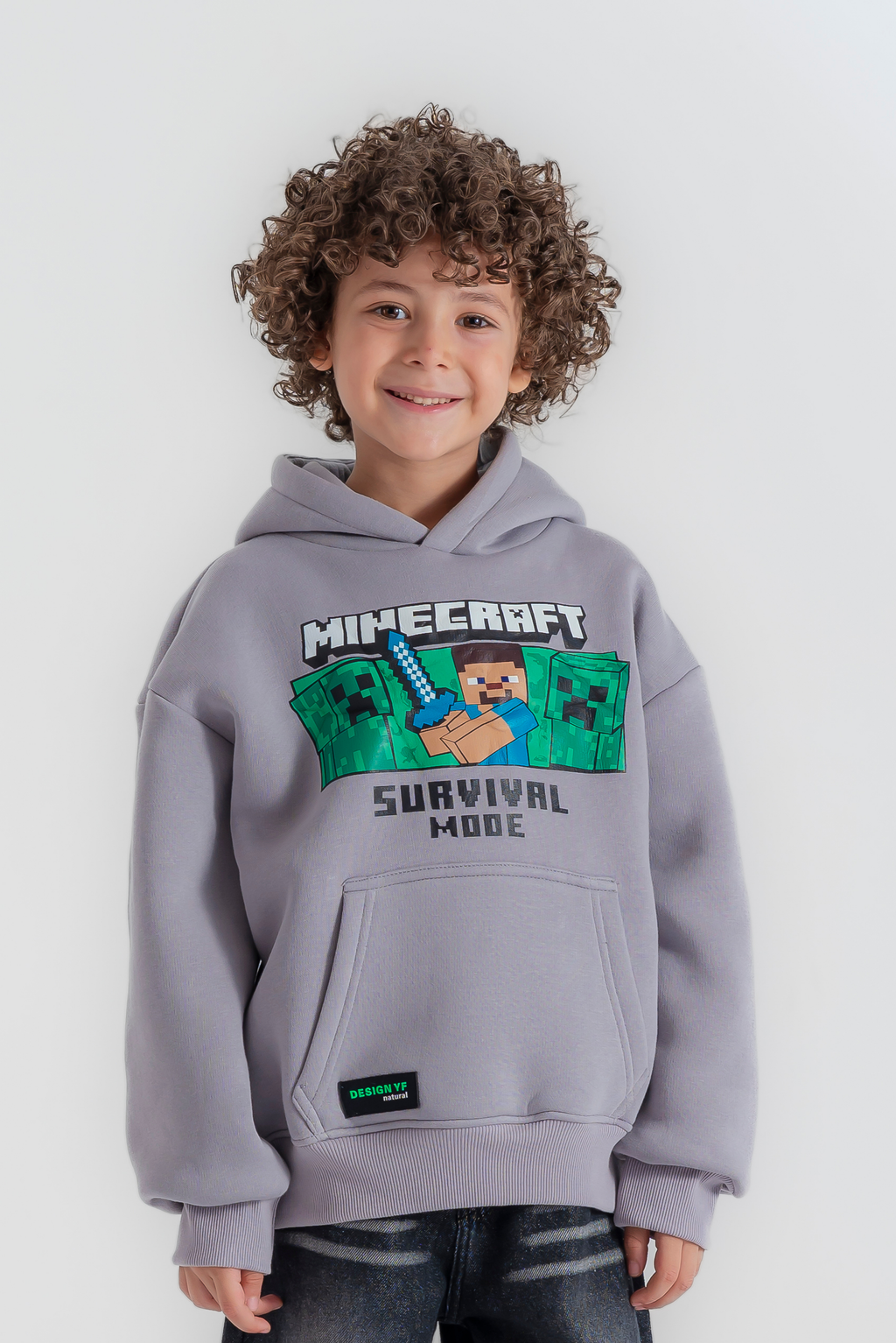 هودي "ماين كرافت" للأولاد 