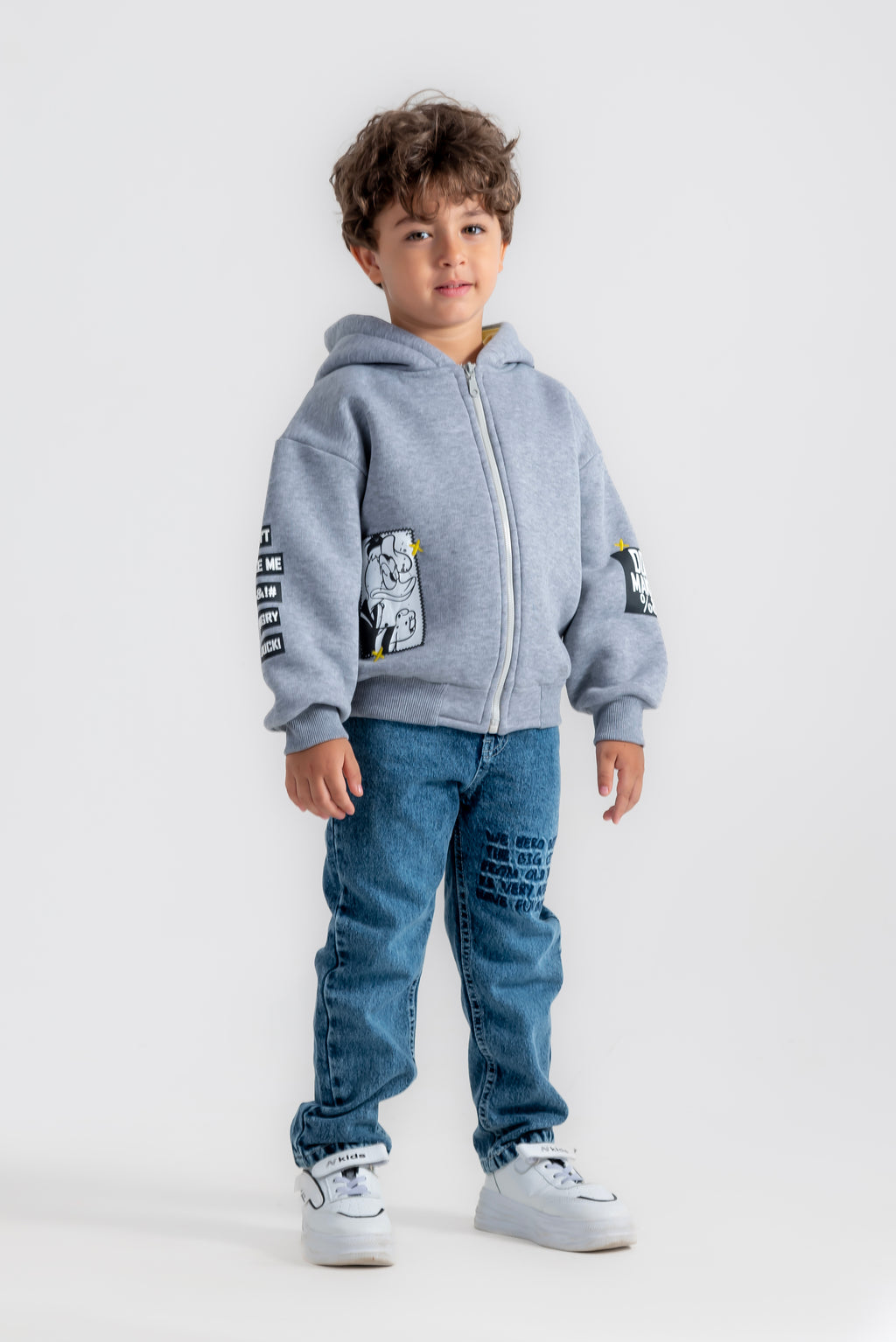 "Elastic Waist Denim" Pants for boys