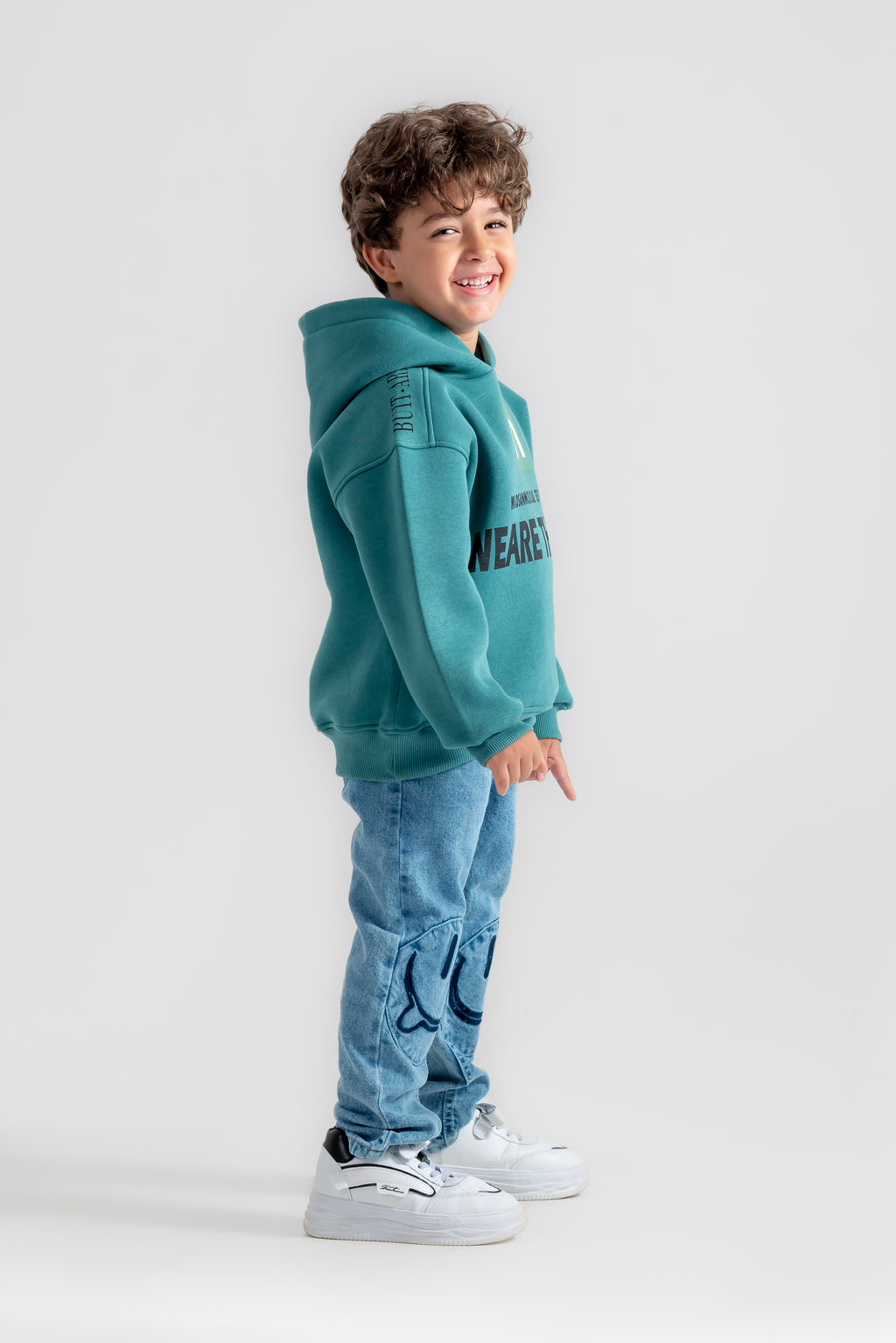 "m" hoodie for boys