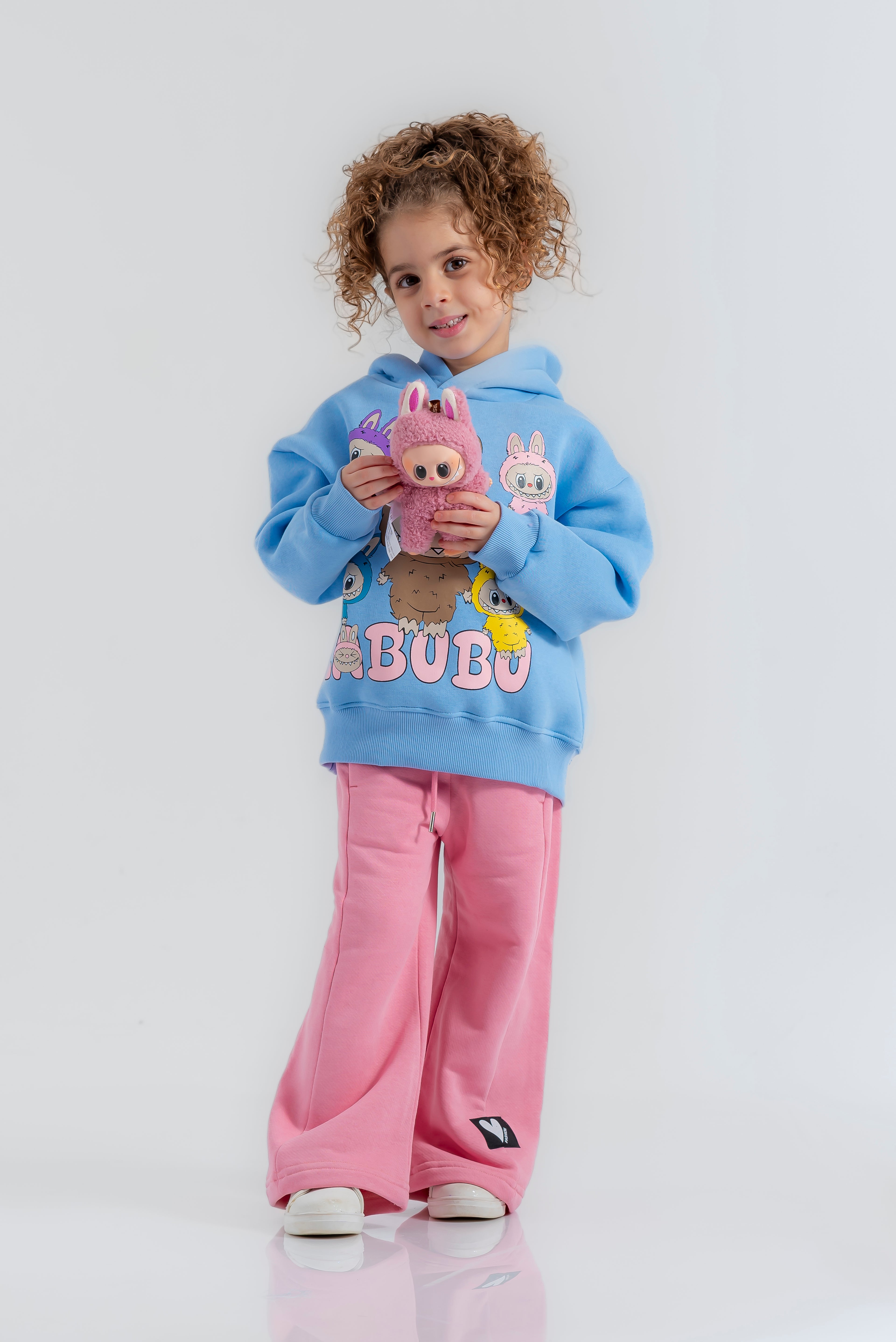 "Labubu Character Lineup "Hoodie for girls