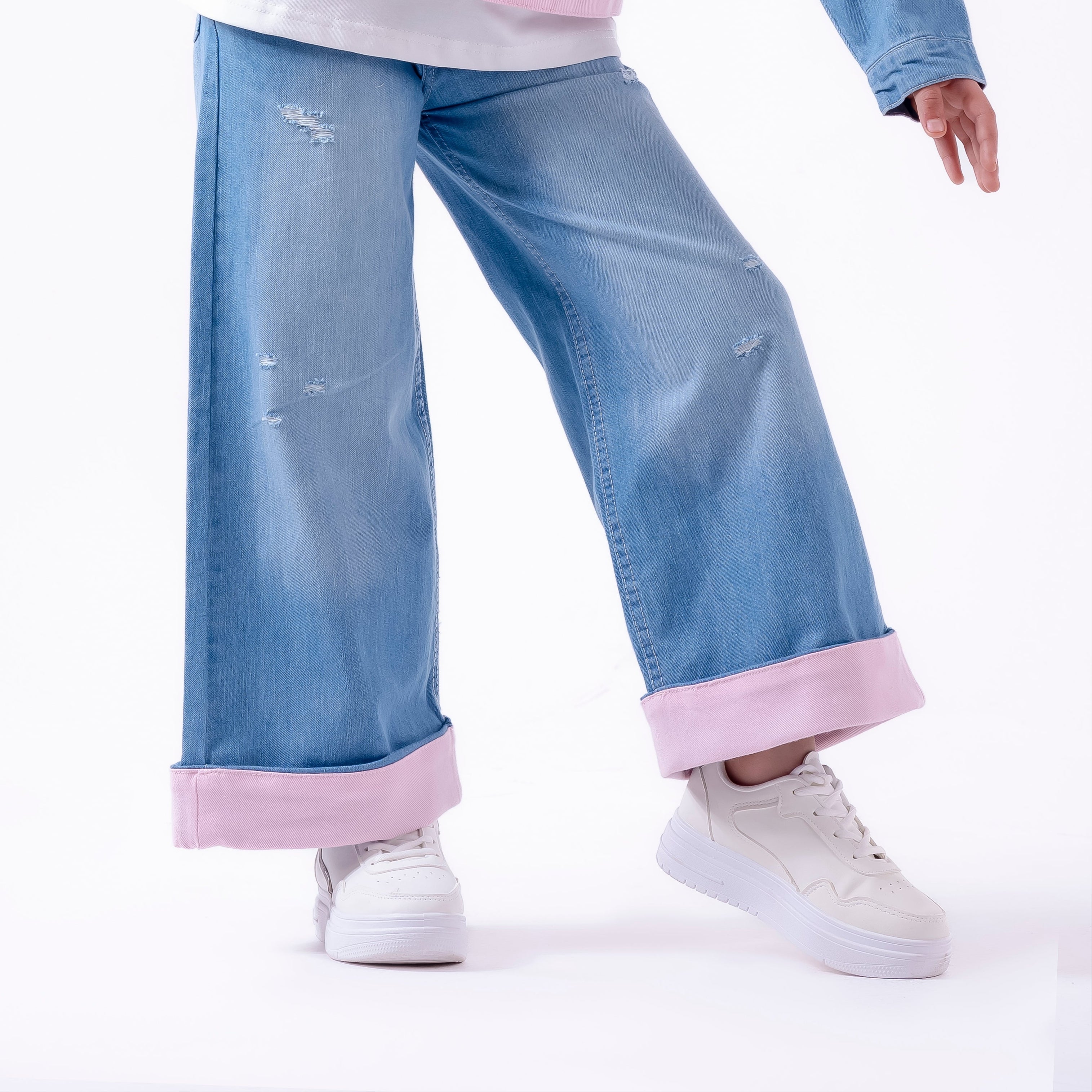 Wide leg pant for girls