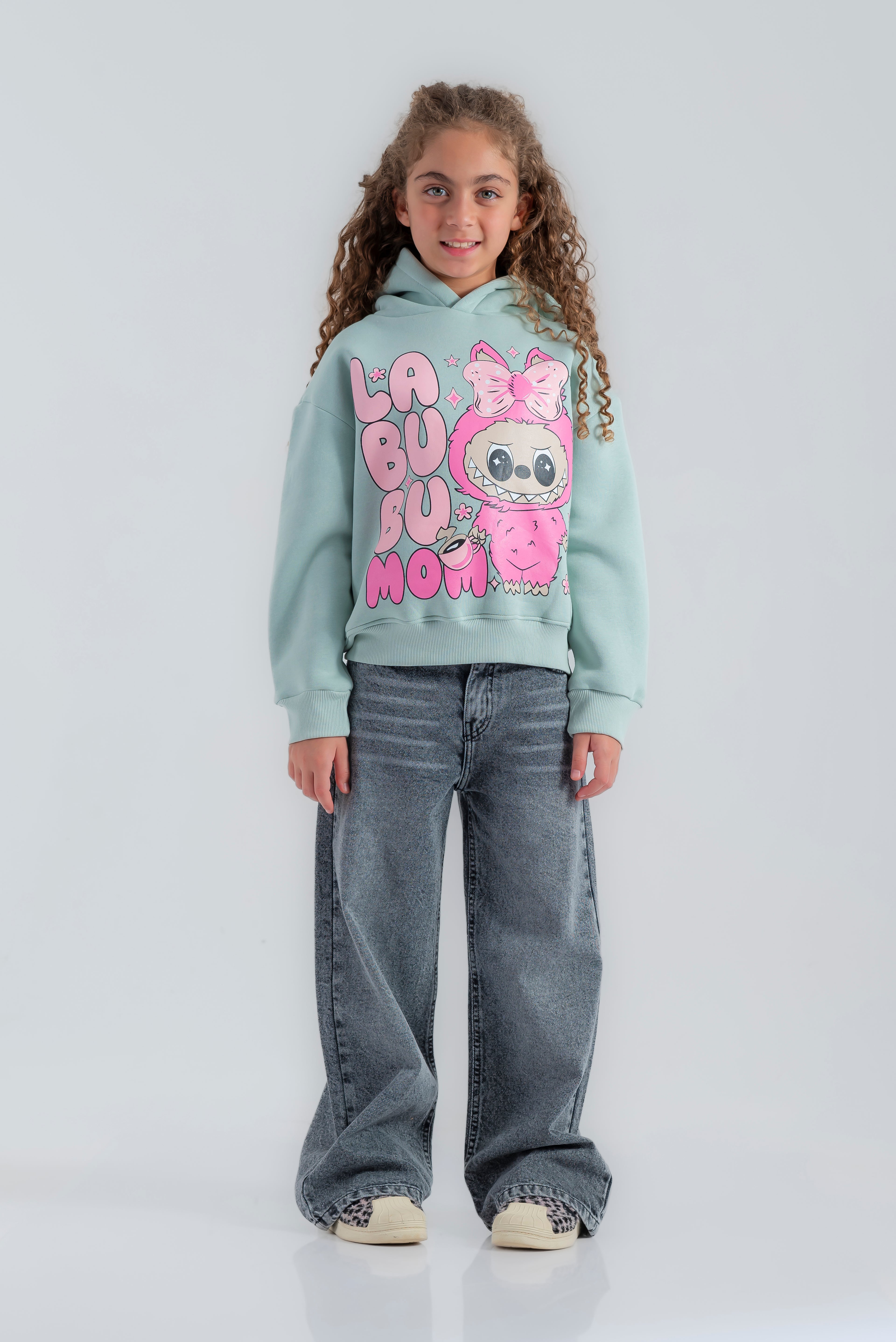 "Plain wide-leg pants" for girls