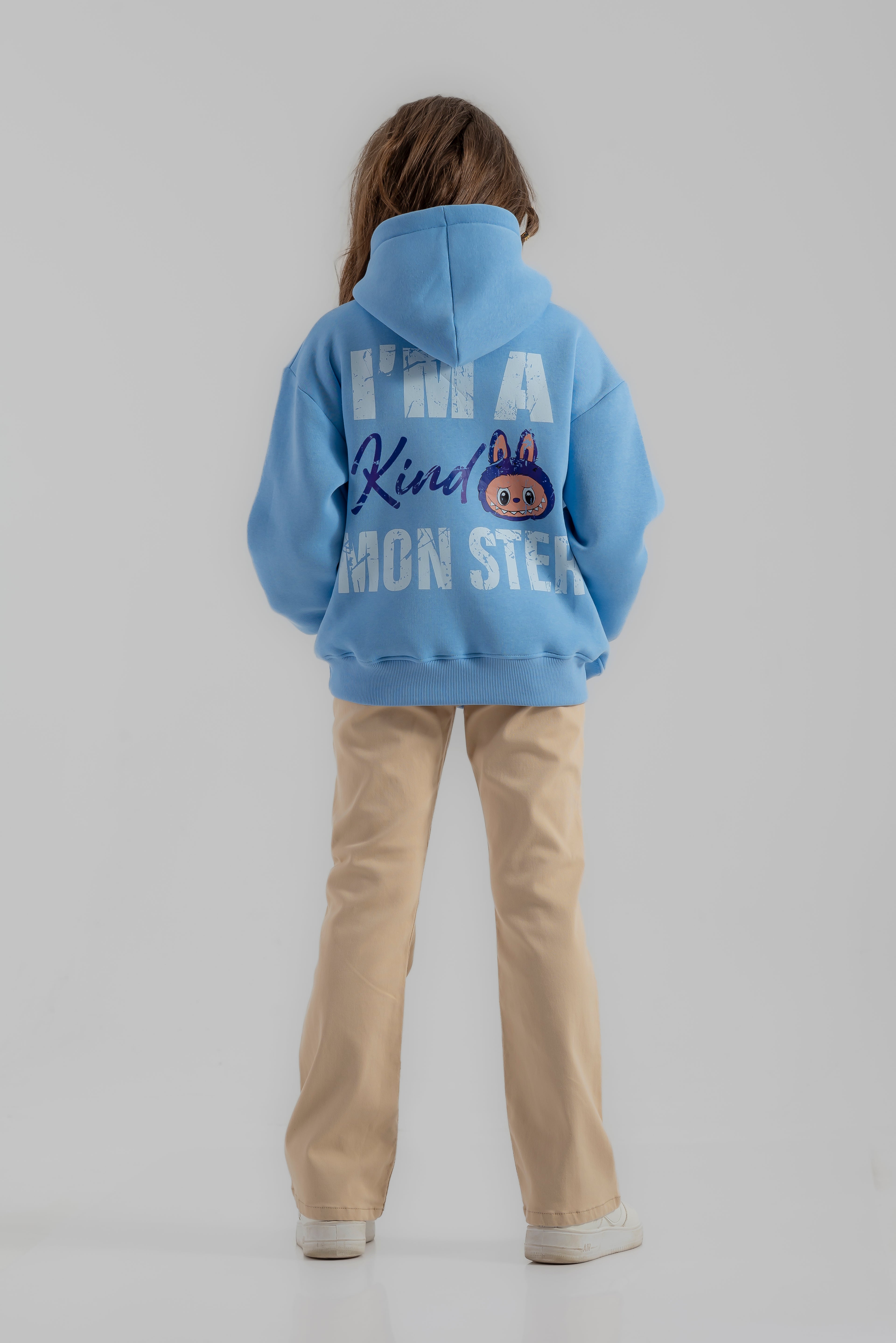 "I'M A Kind MONSTER" hoodie for girls