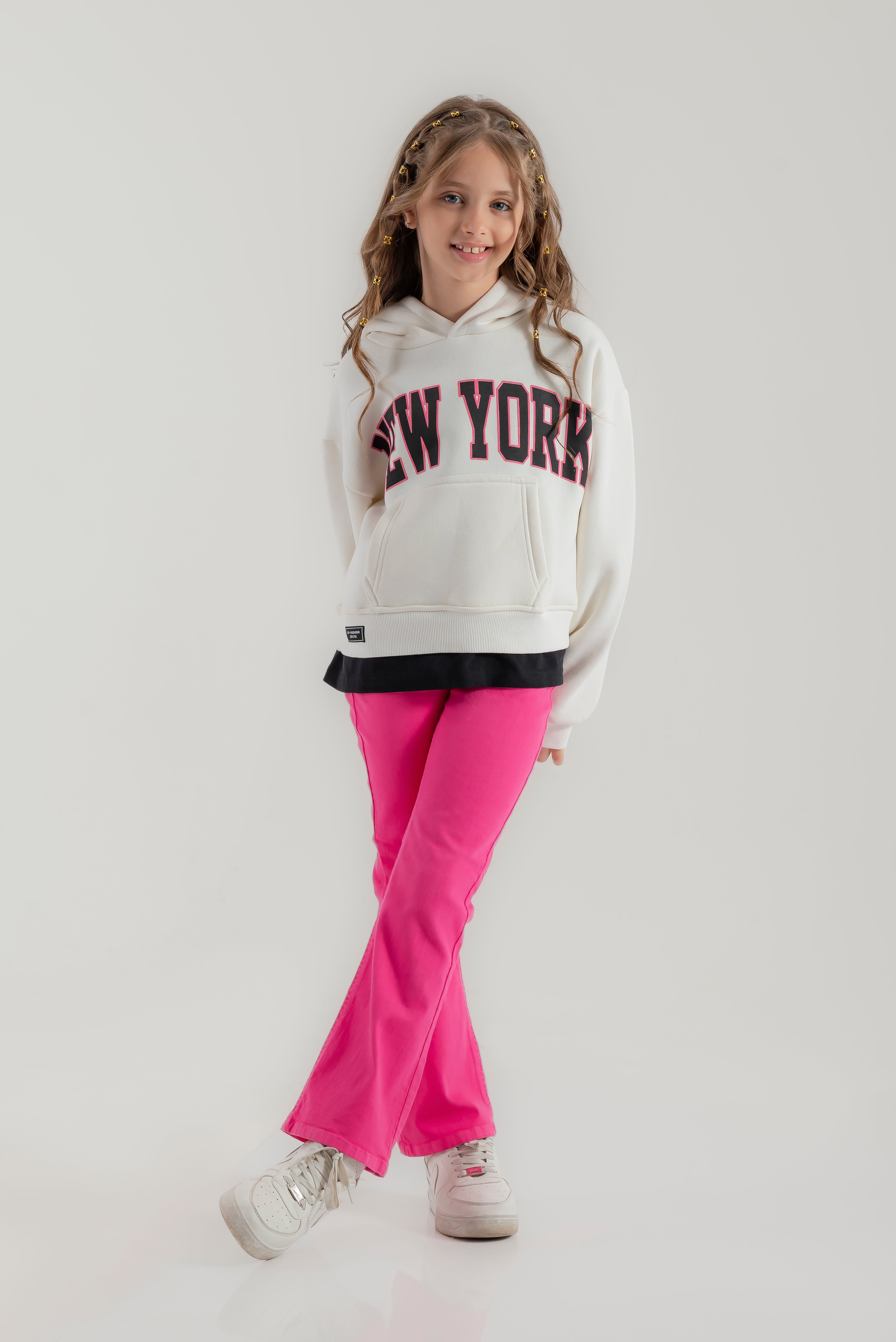 "NEW YORK" Girls hoodies
