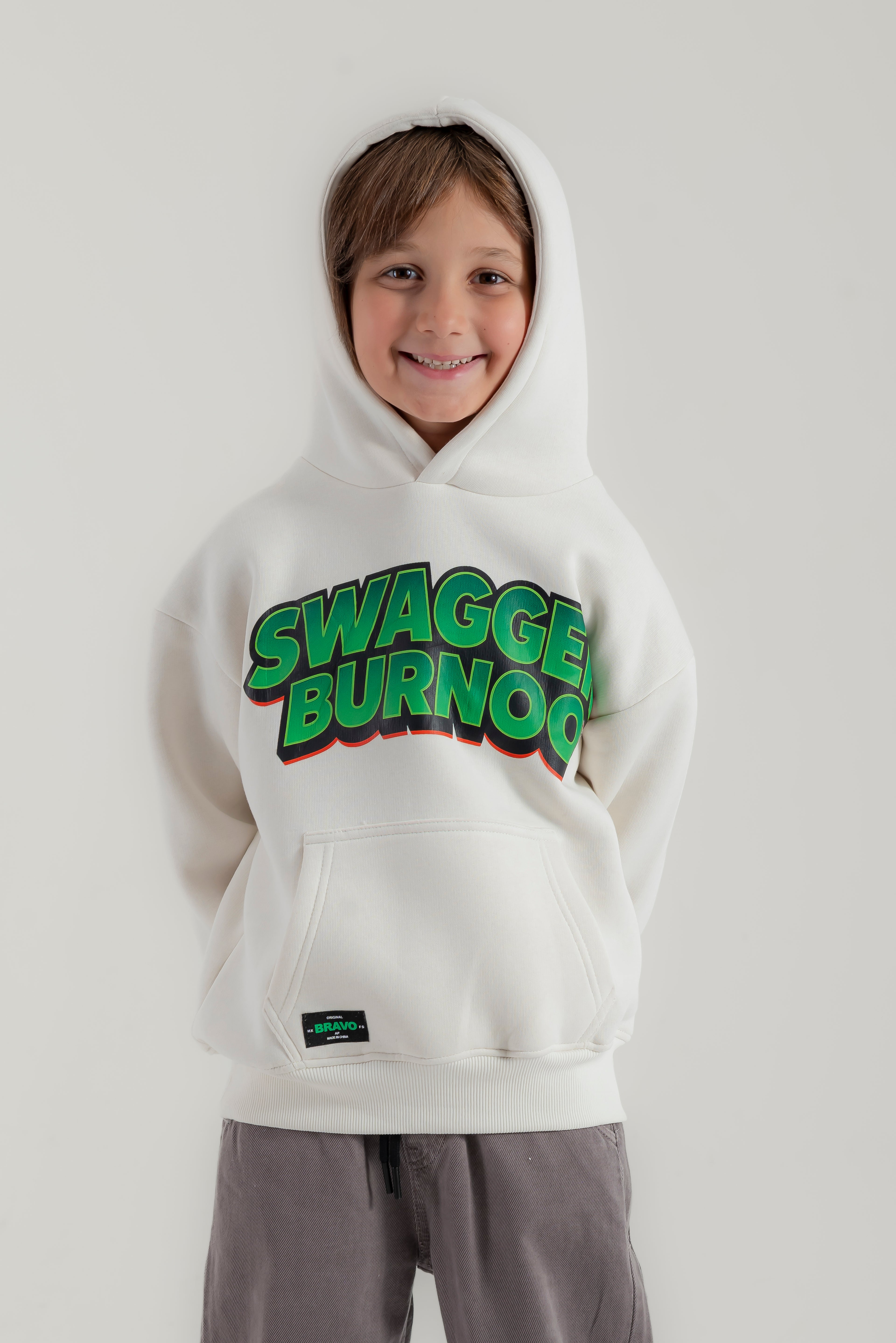 "Swagger Burnoo "Hoody for boys