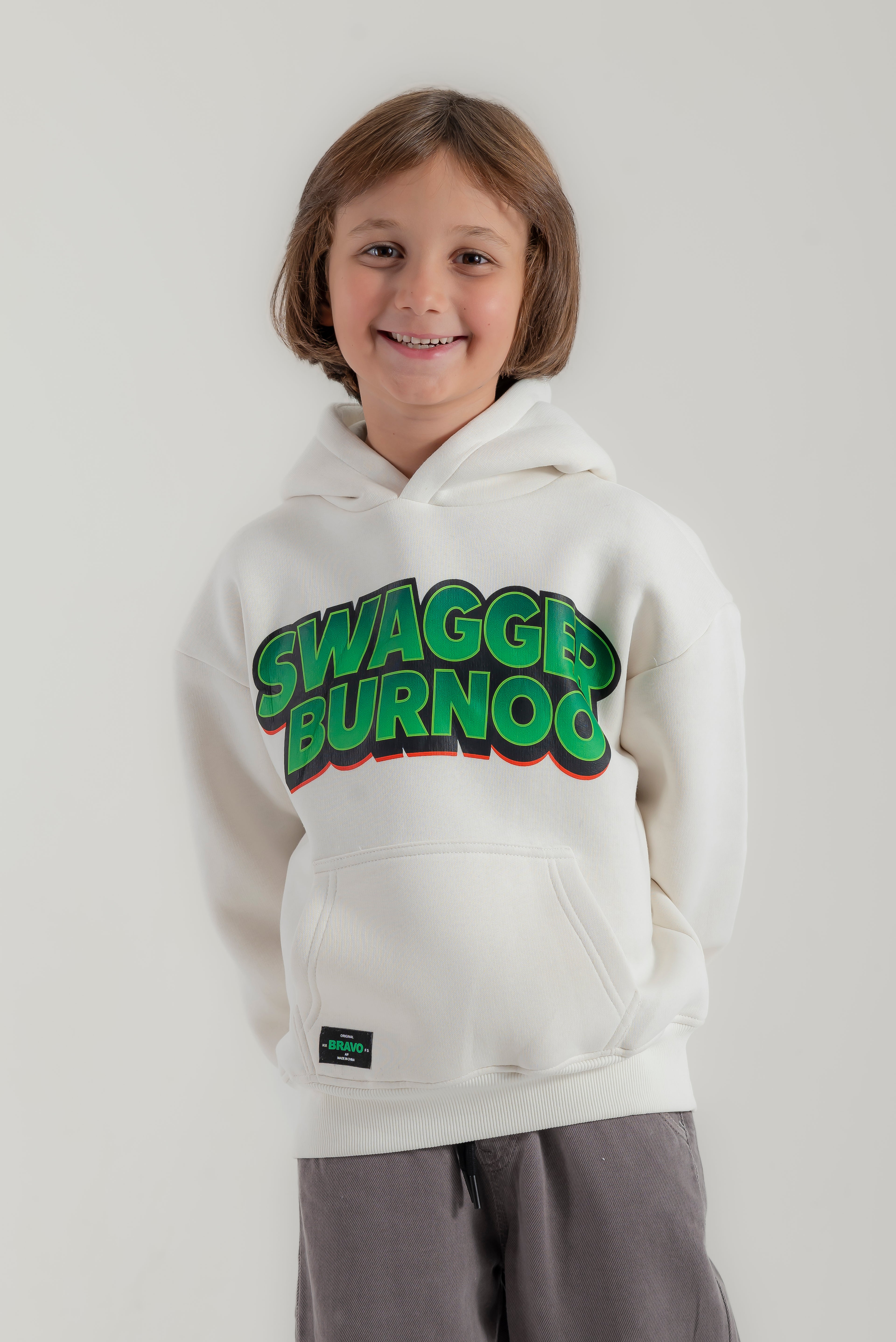 "Swagger Burnoo "Hoody for boys