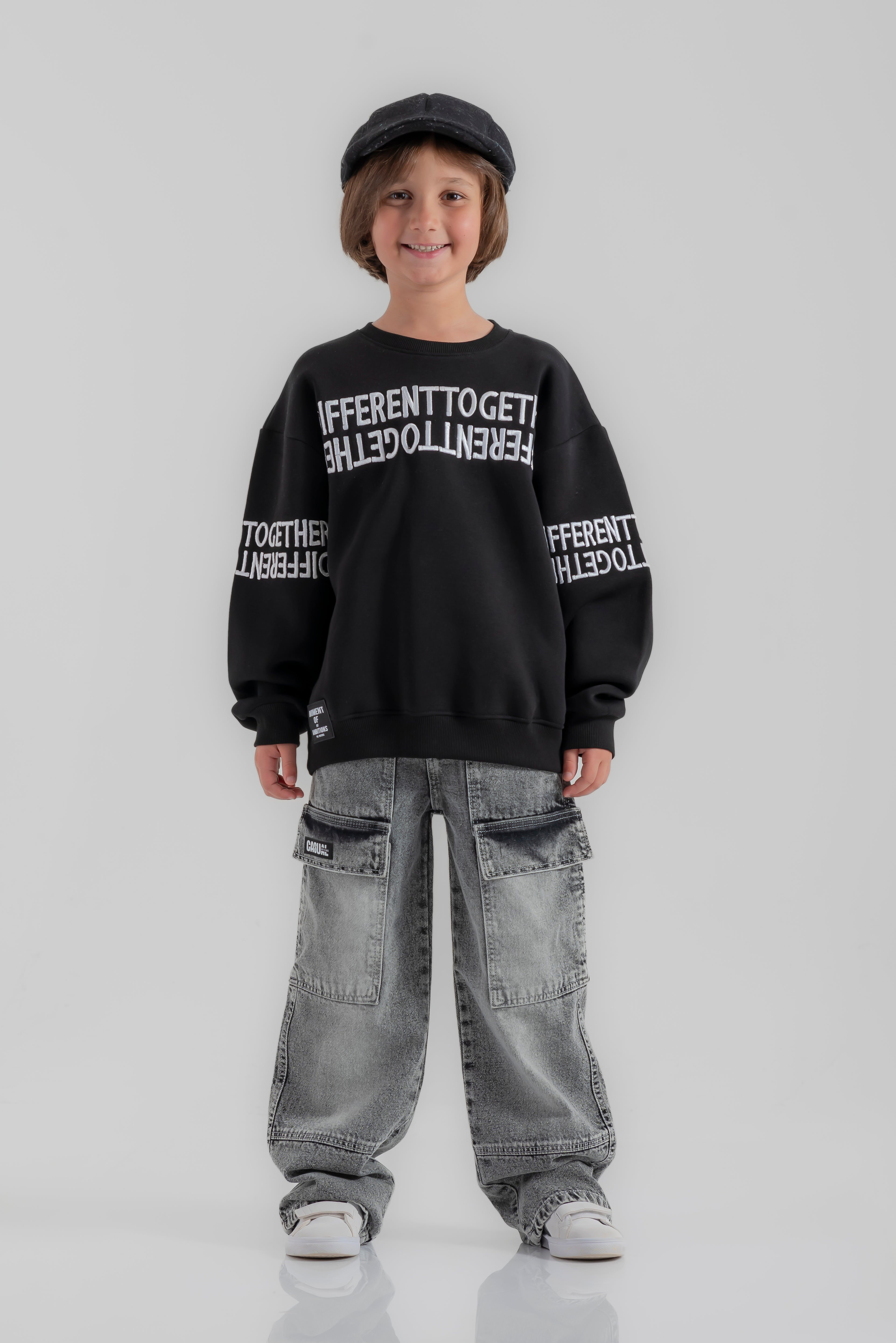 "Different sweatshirt" for boys