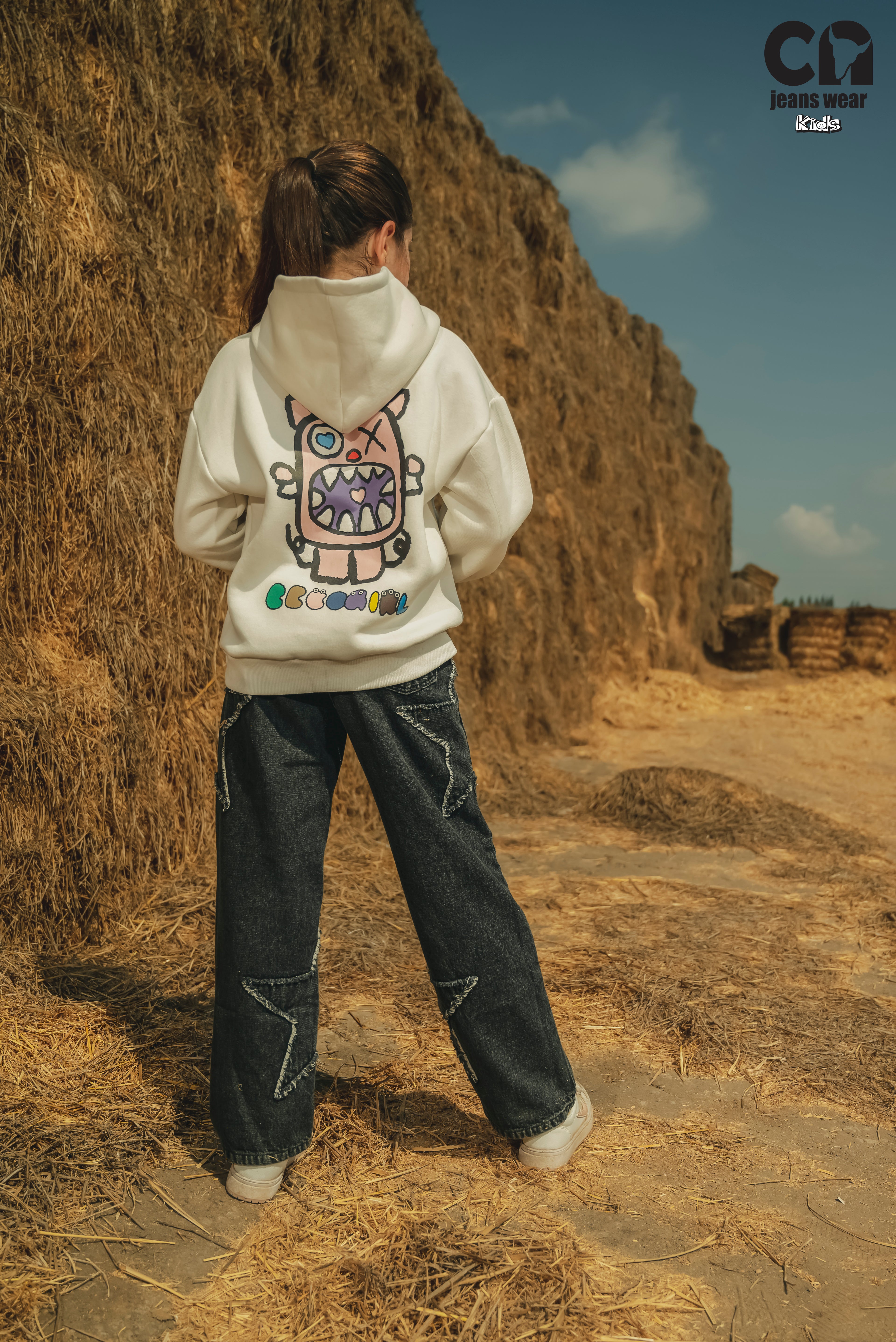 "Bebe Girl monster " hoody for girls