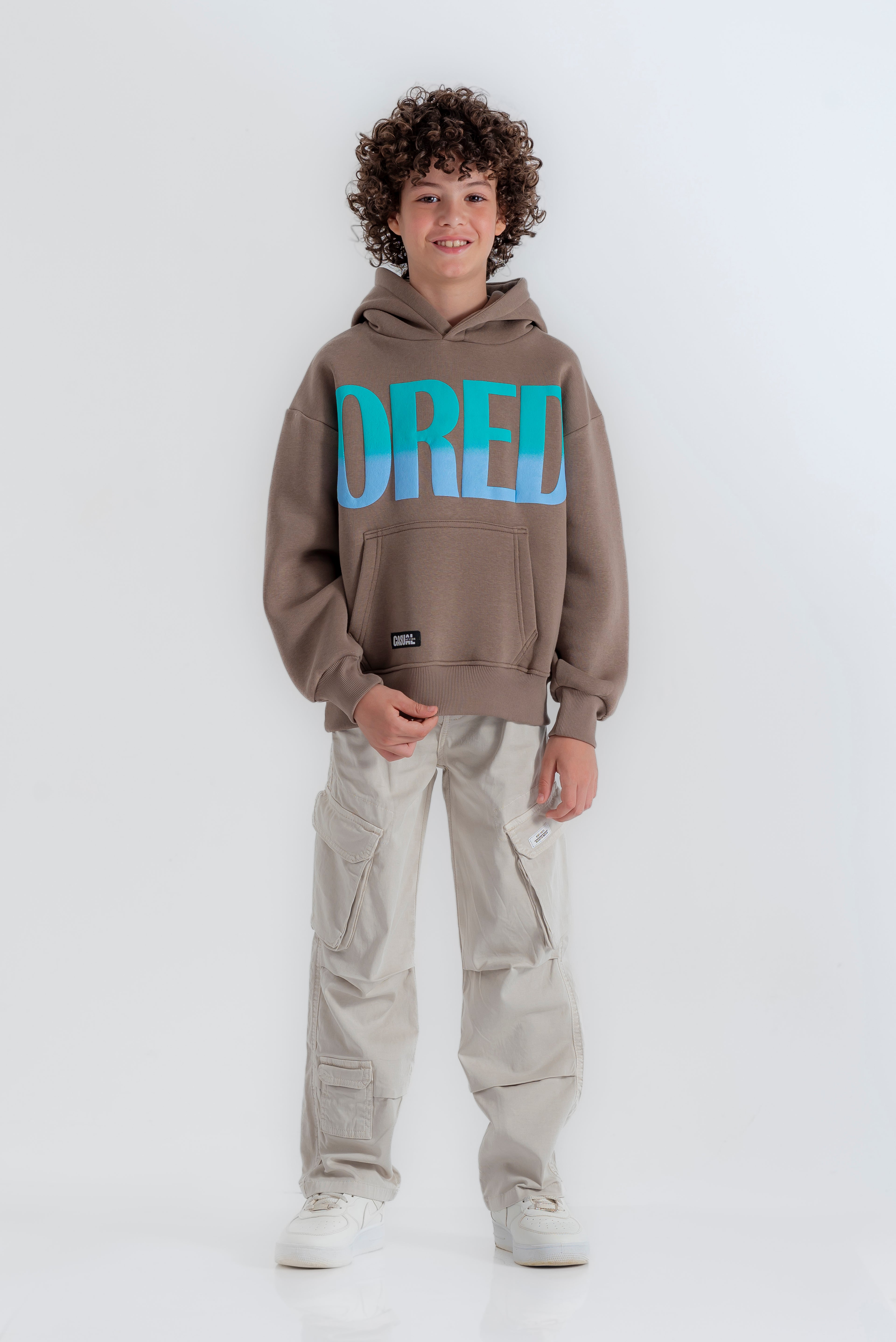 "ORED" hoodie for boys
