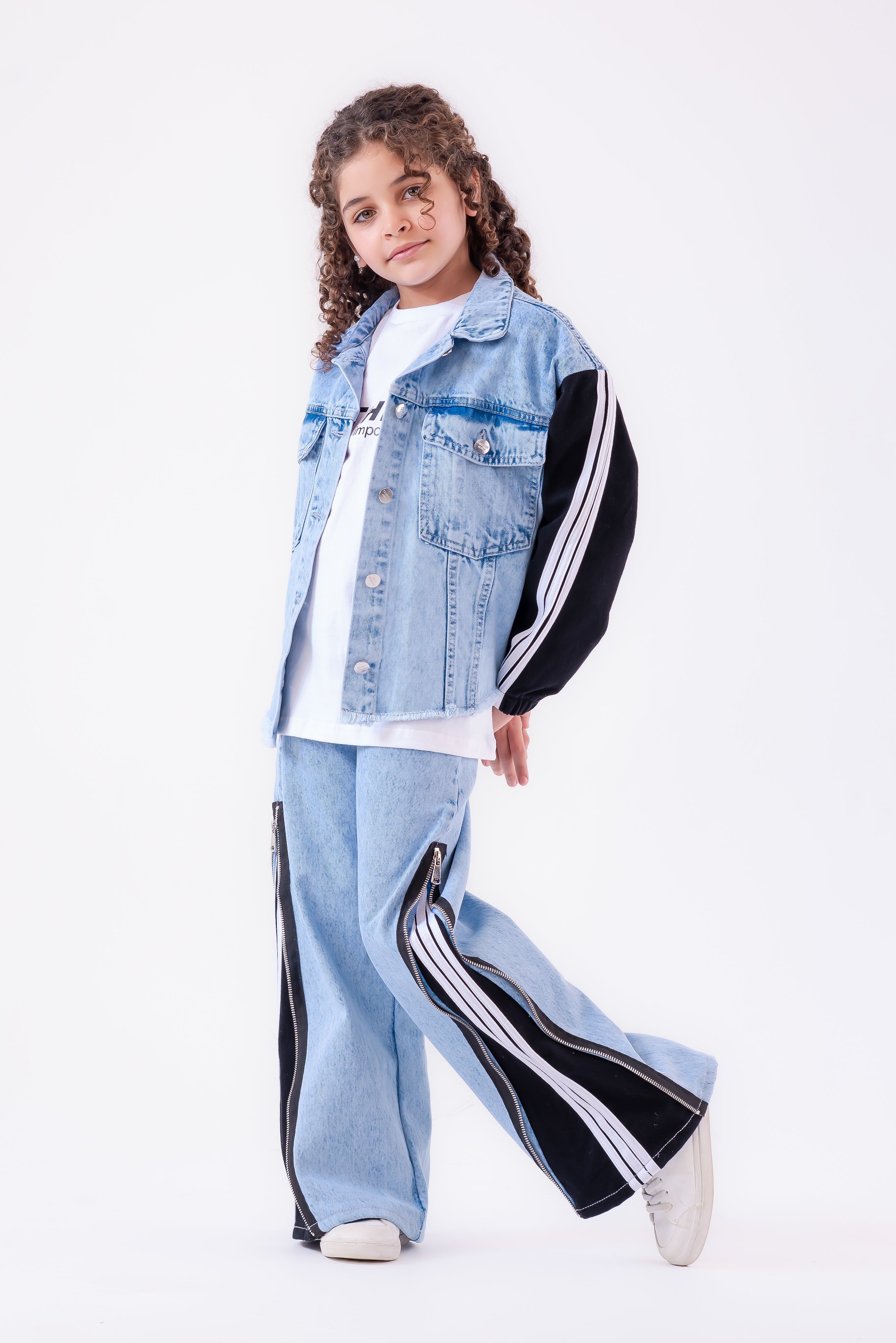 girls pant over size