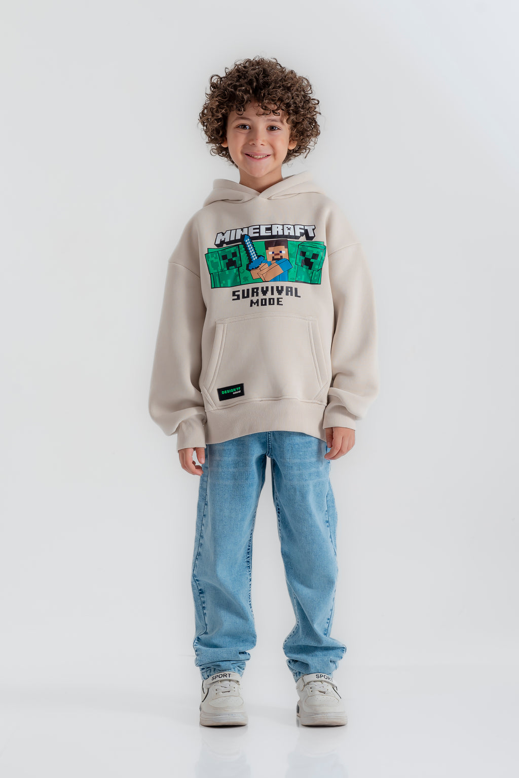 هودي "ماين كرافت" للأولاد 