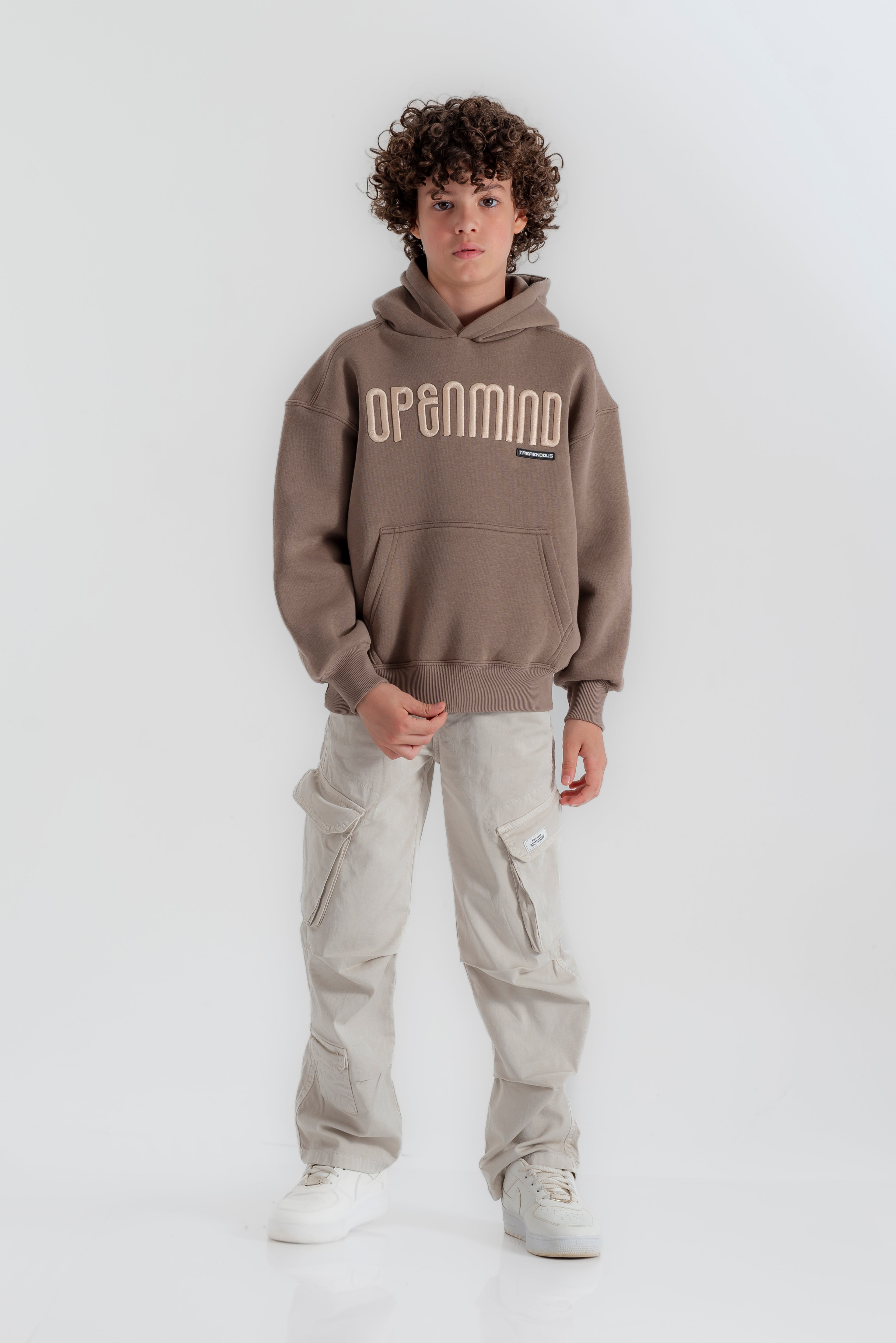 "OPENMIND" hoddie for boys