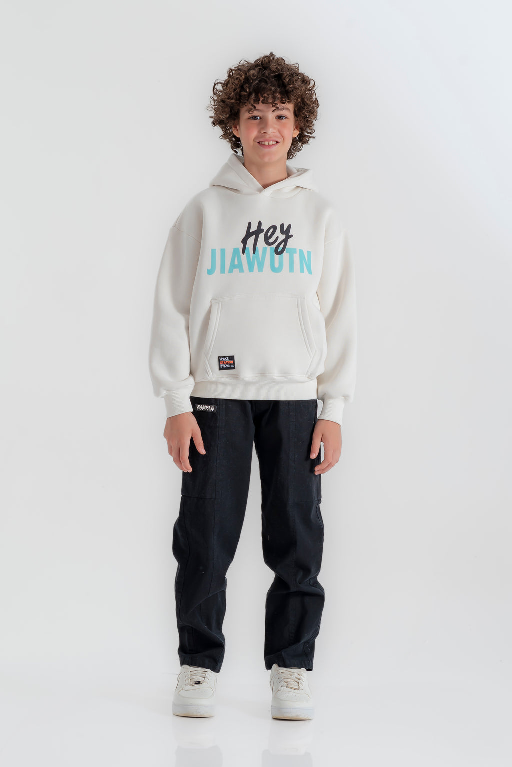 "SAMPLE" Gabardine trousers for boys