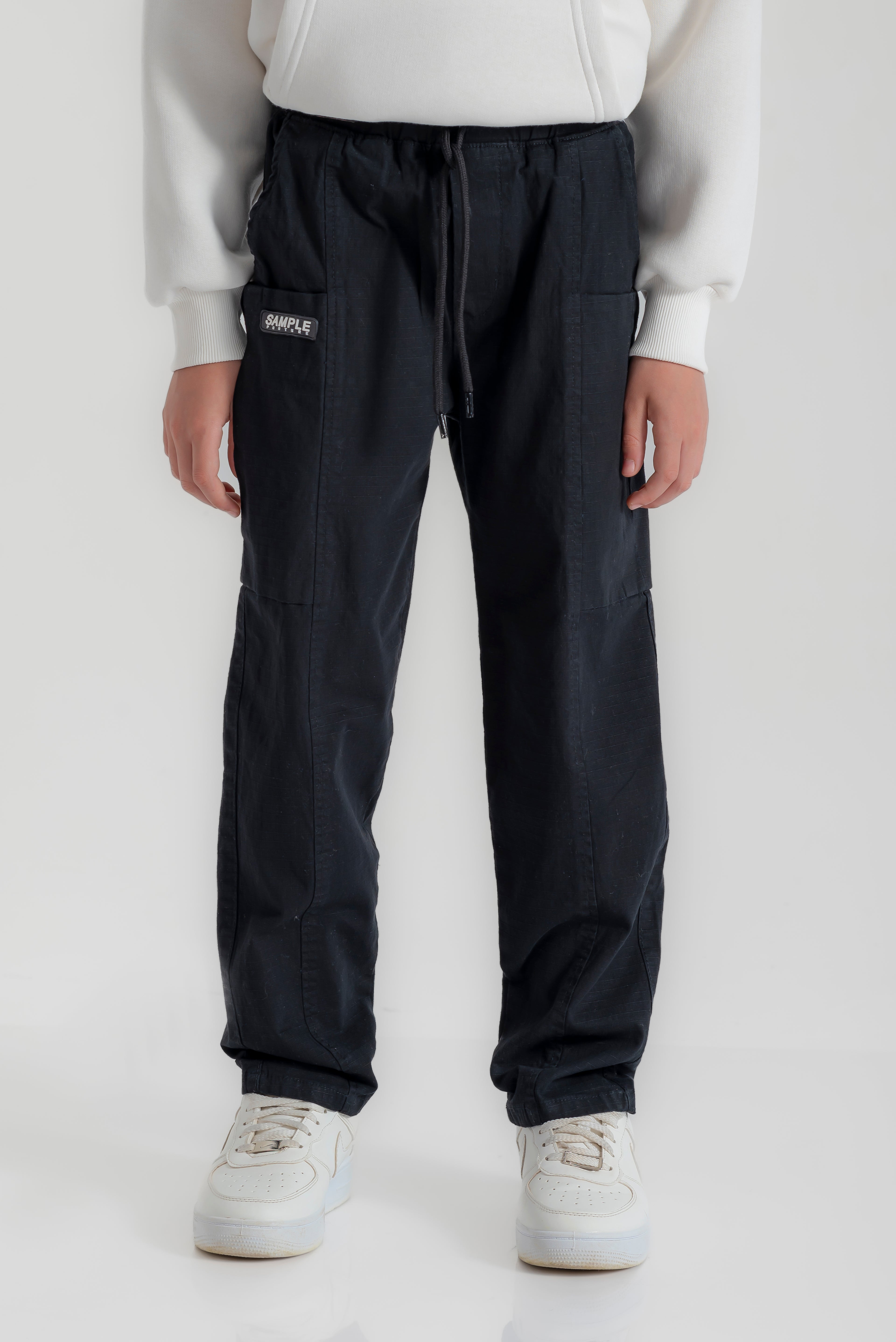 "SAMPLE" Gabardine trousers for boys