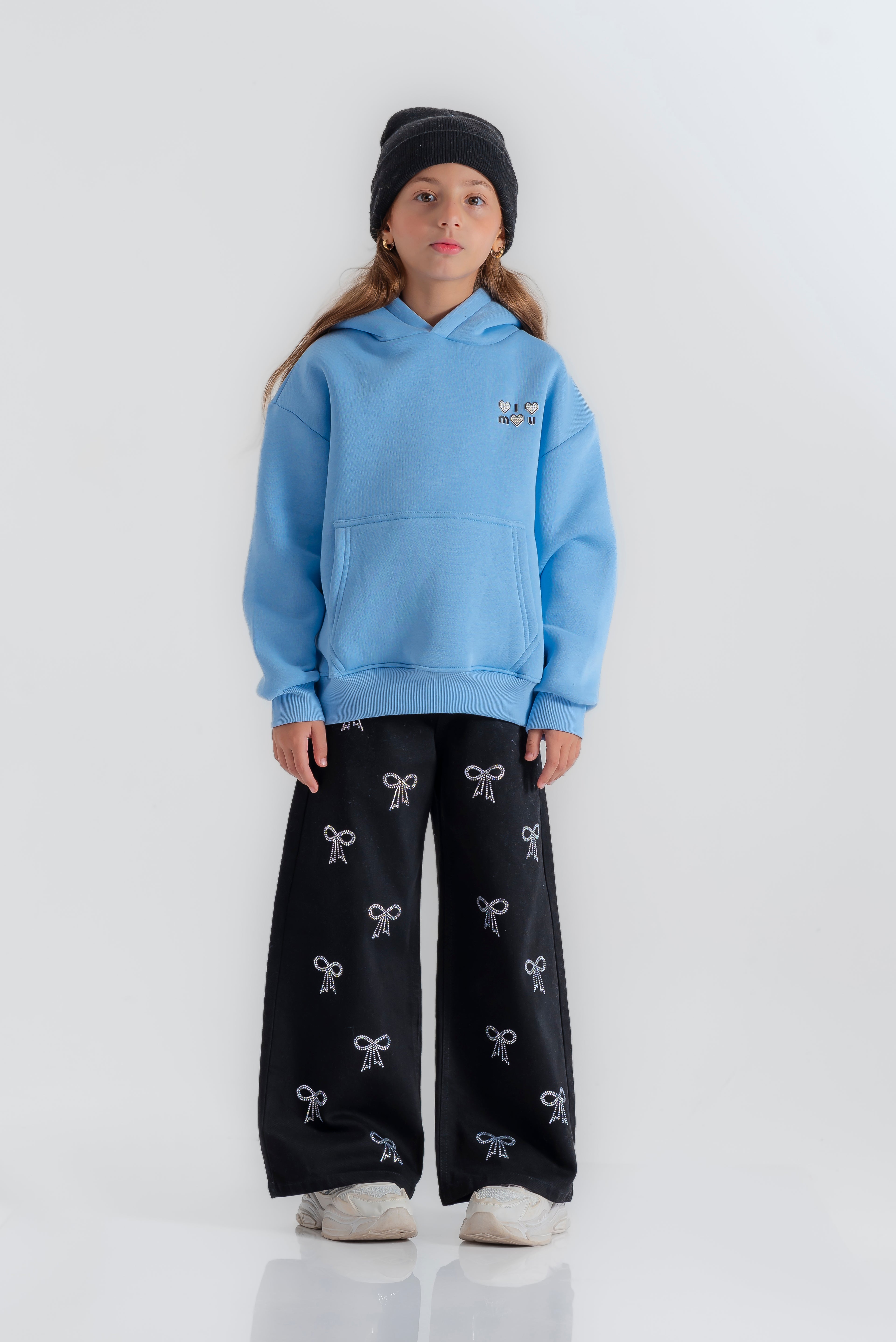 "The Subtle Stitch Hoodie"for girls