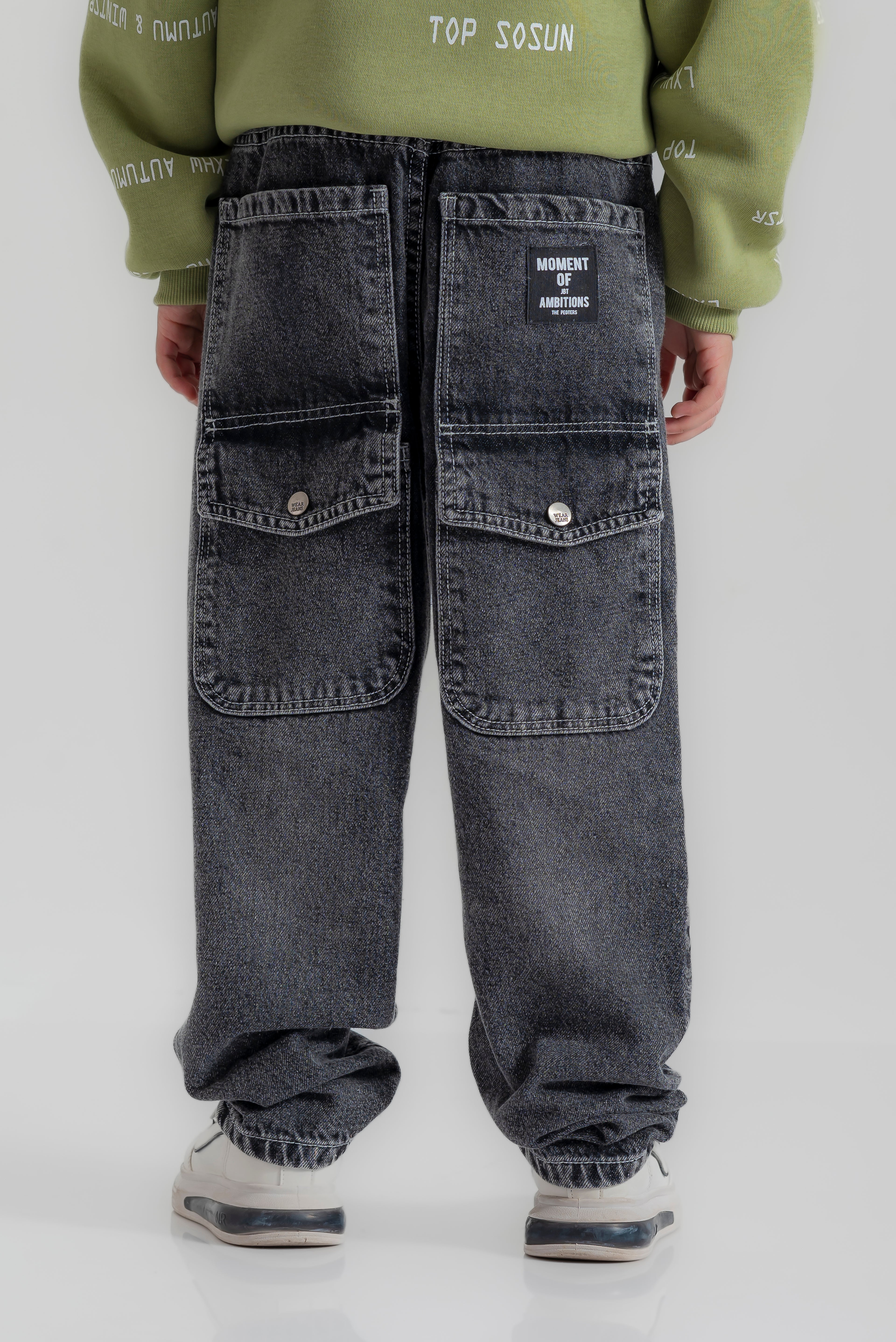 'Elastic waistband pants" for boys