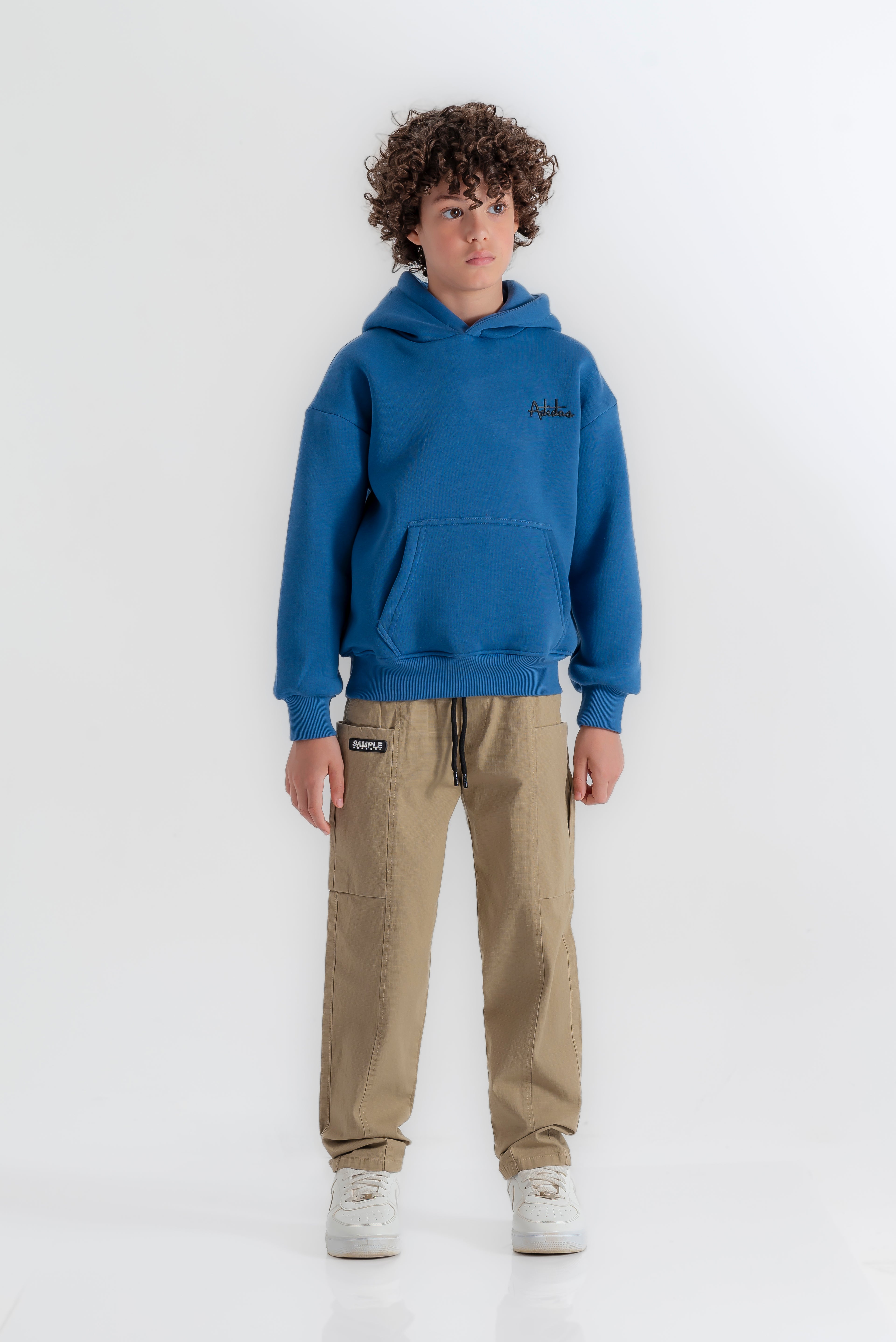 "SAMPLE" Gabardine trousers for boys