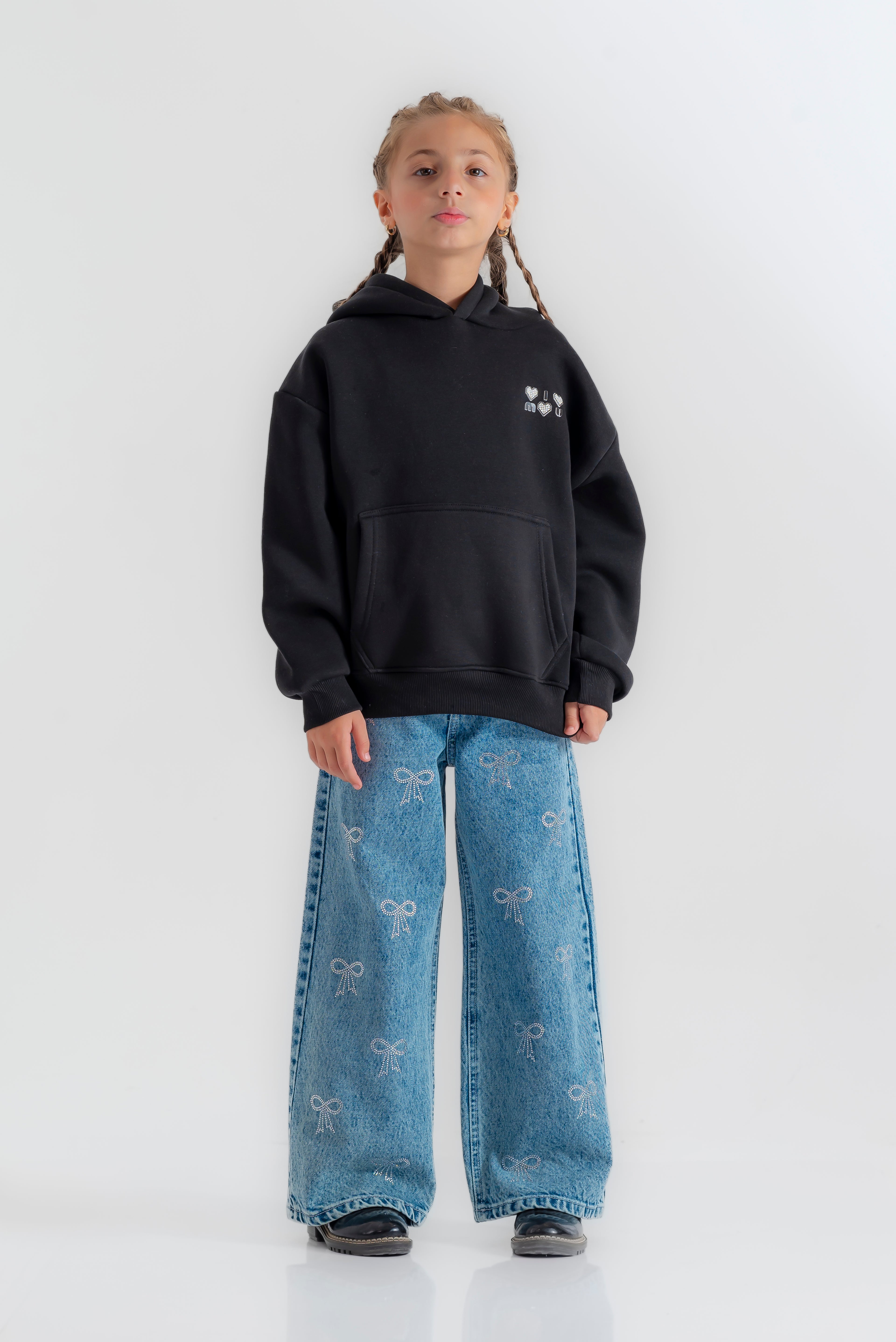 "The Subtle Stitch Hoodie"for girls