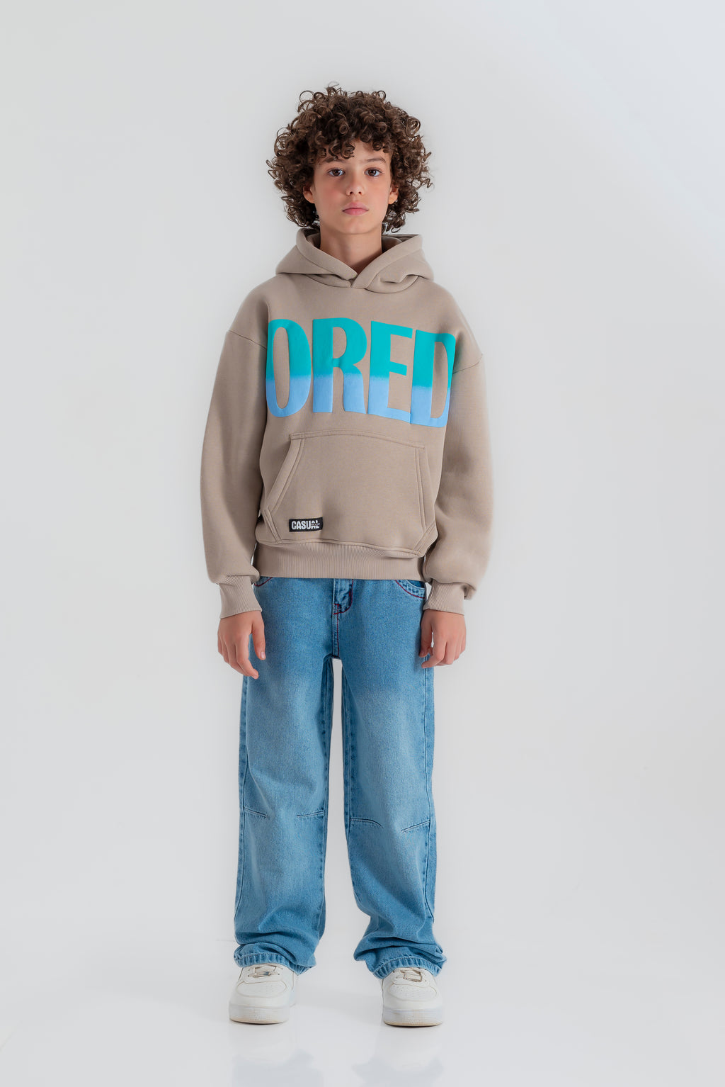 "FIVE STARS" wide-leg pants for boys