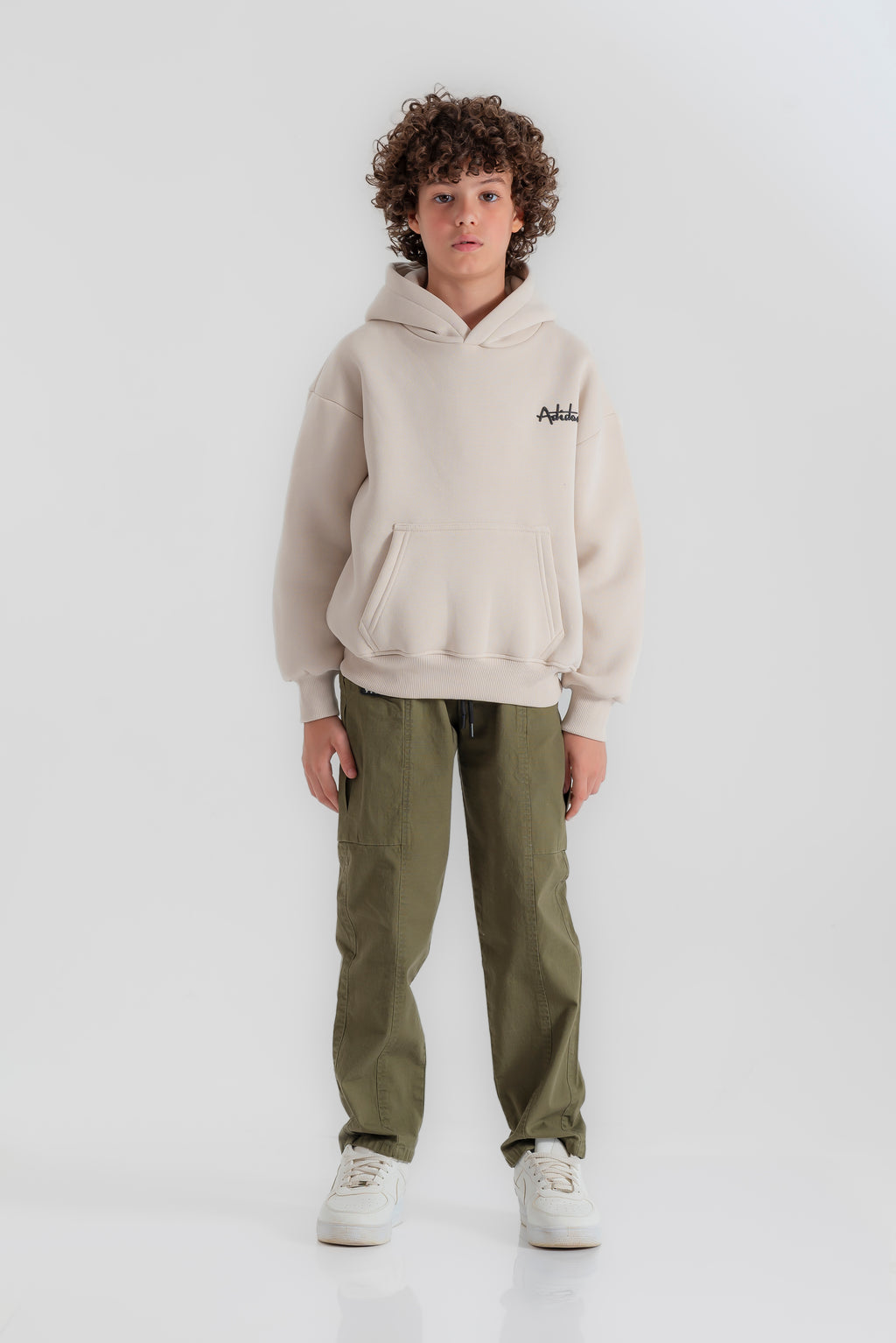 "SAMPLE" Gabardine trousers for boys
