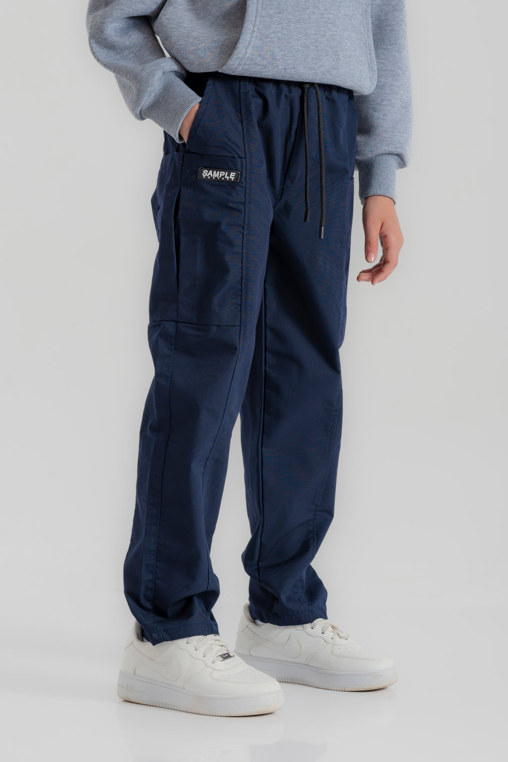 "SAMPLE" Gabardine trousers for boys