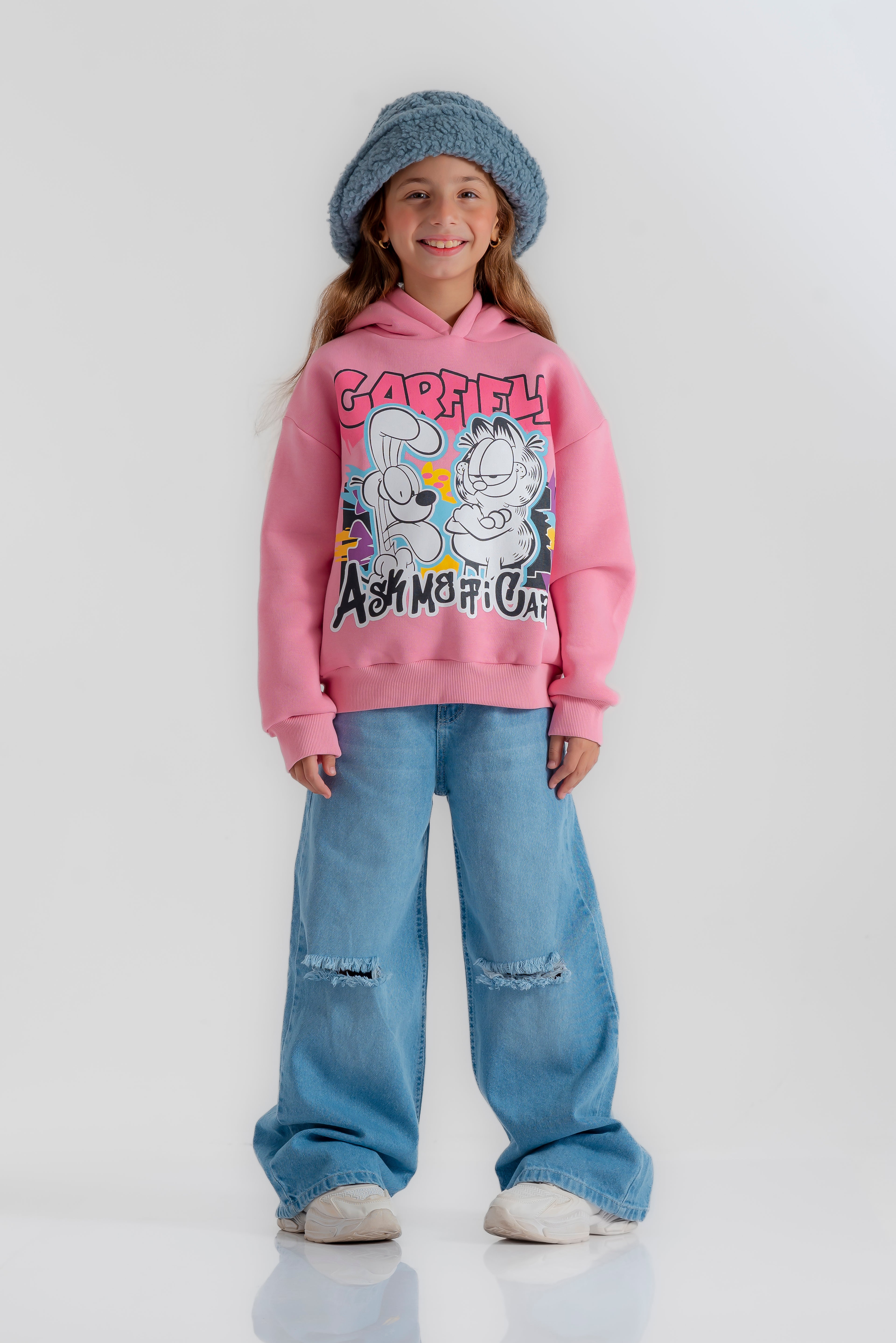 "Garfield" hoodie for girls