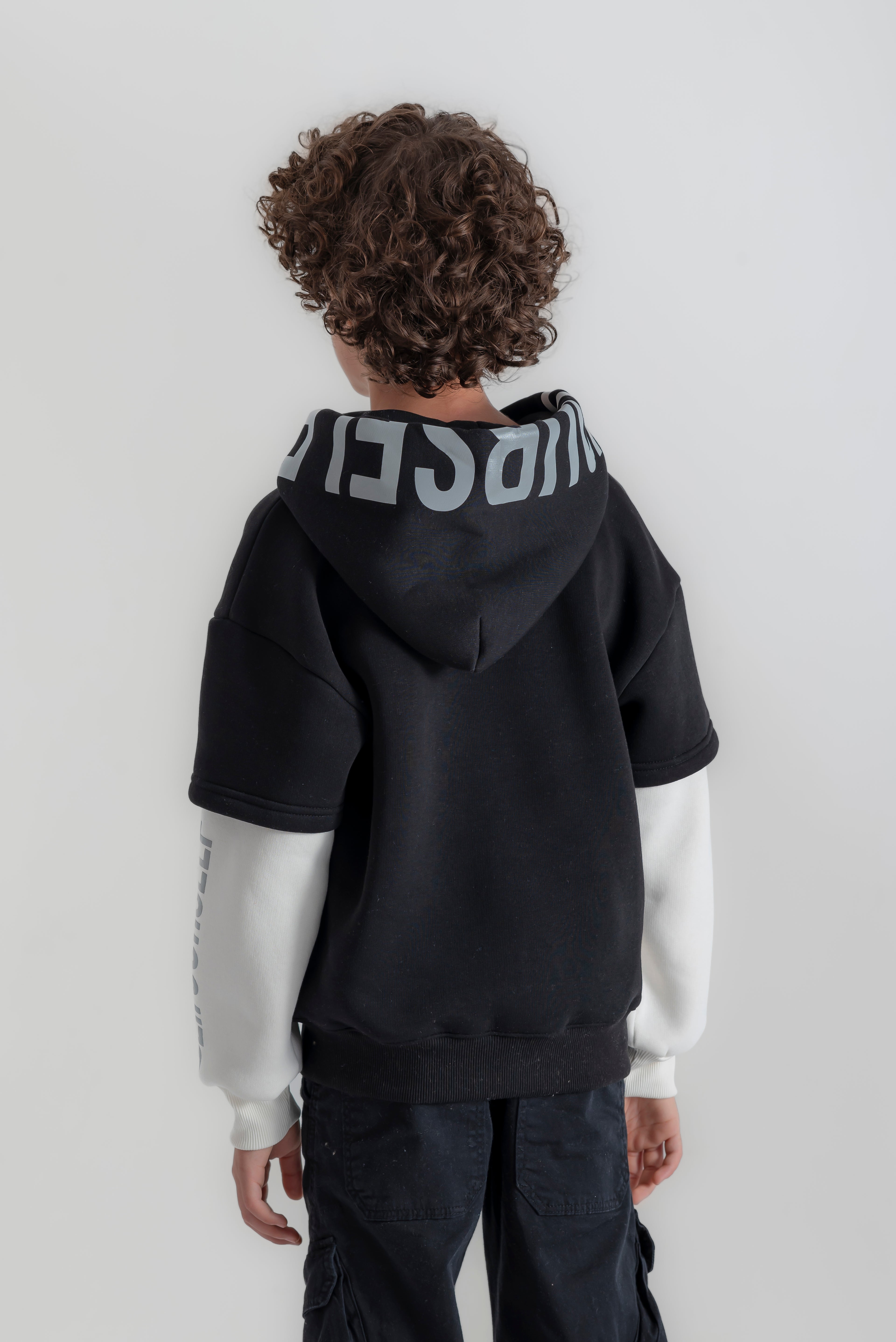 "BE YOURSELF"hoodie for boys