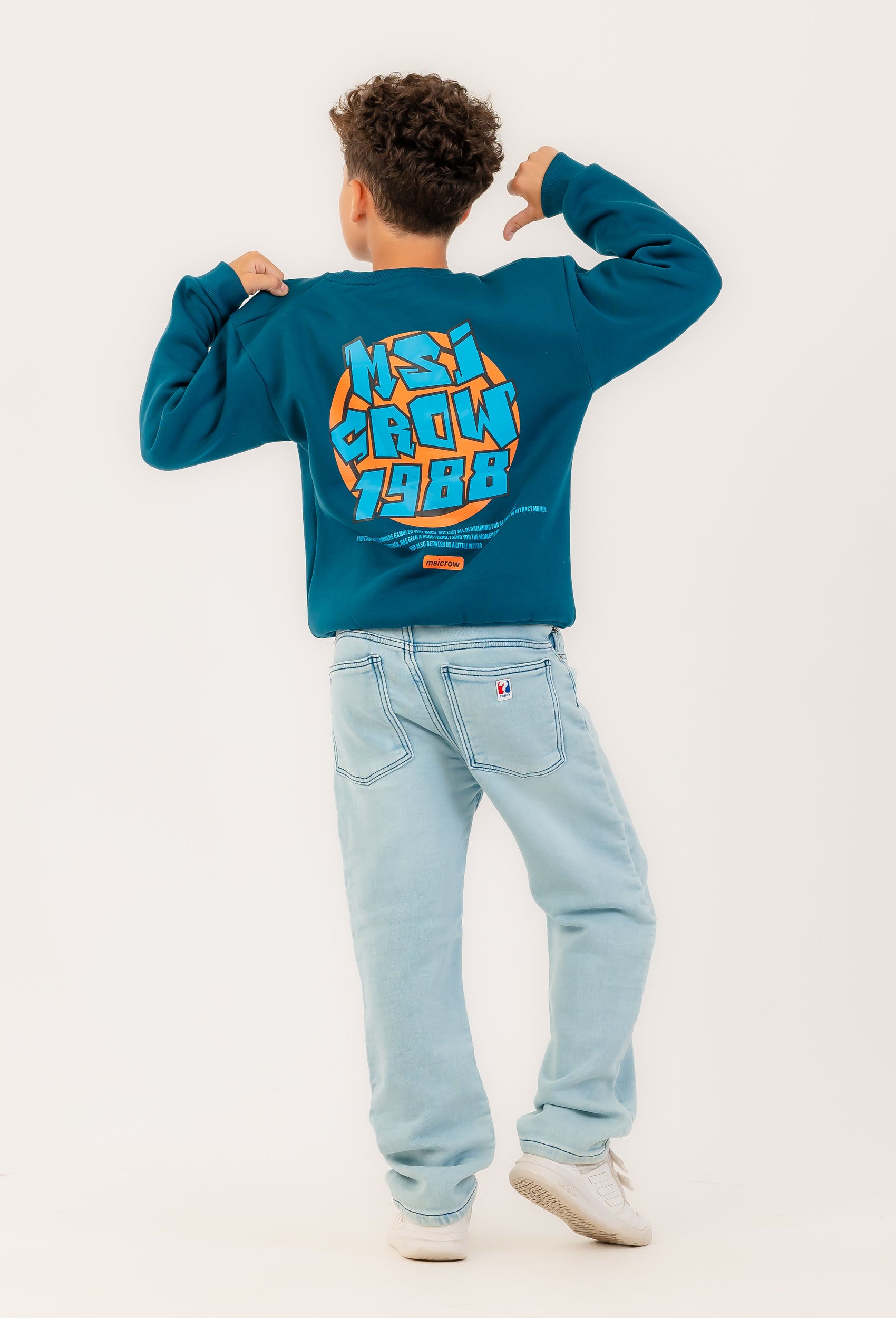 "MSI CROW 1988"Boys Sweatshirt